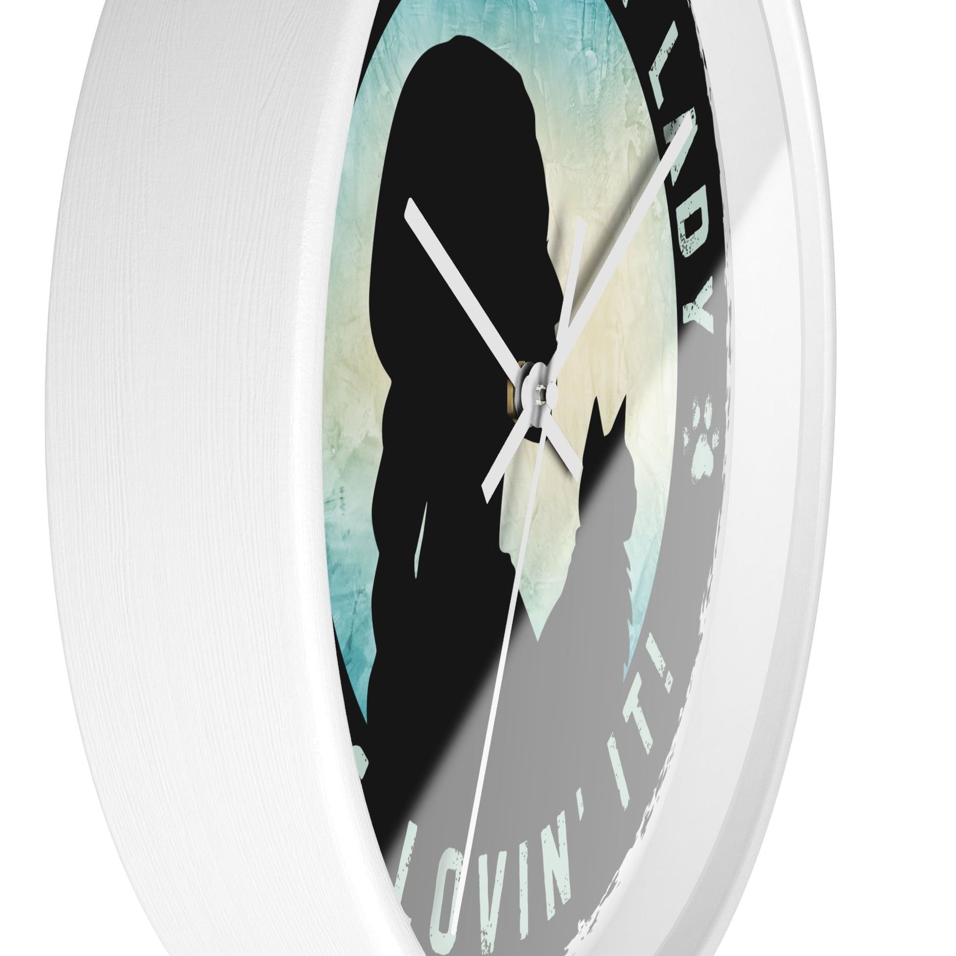 Childless Cat Lady Silhouette Wall Clock - Home Decor - EpiAl's Shop