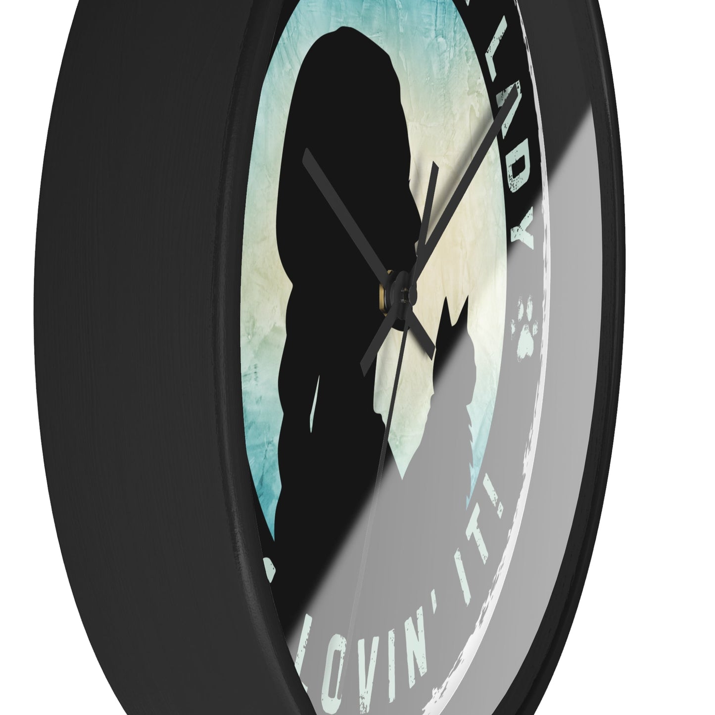 Childless Cat Lady Silhouette Wall Clock - Home Decor - EpiAl's Shop