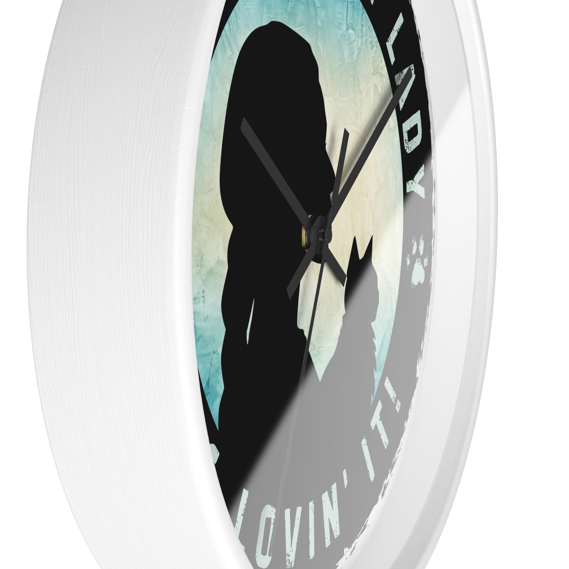 Childless Cat Lady Silhouette Wall Clock - Home Decor - EpiAl's Shop