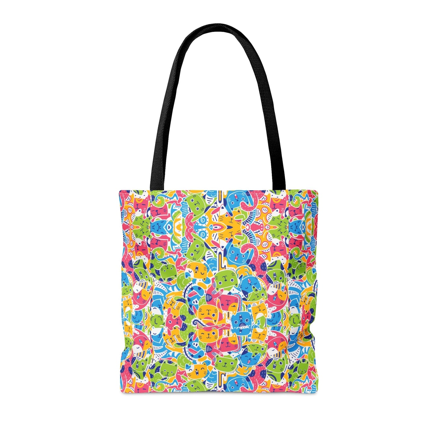 Christmas Kitty Tote Bag - Bags - Epileptic Al’s Shop