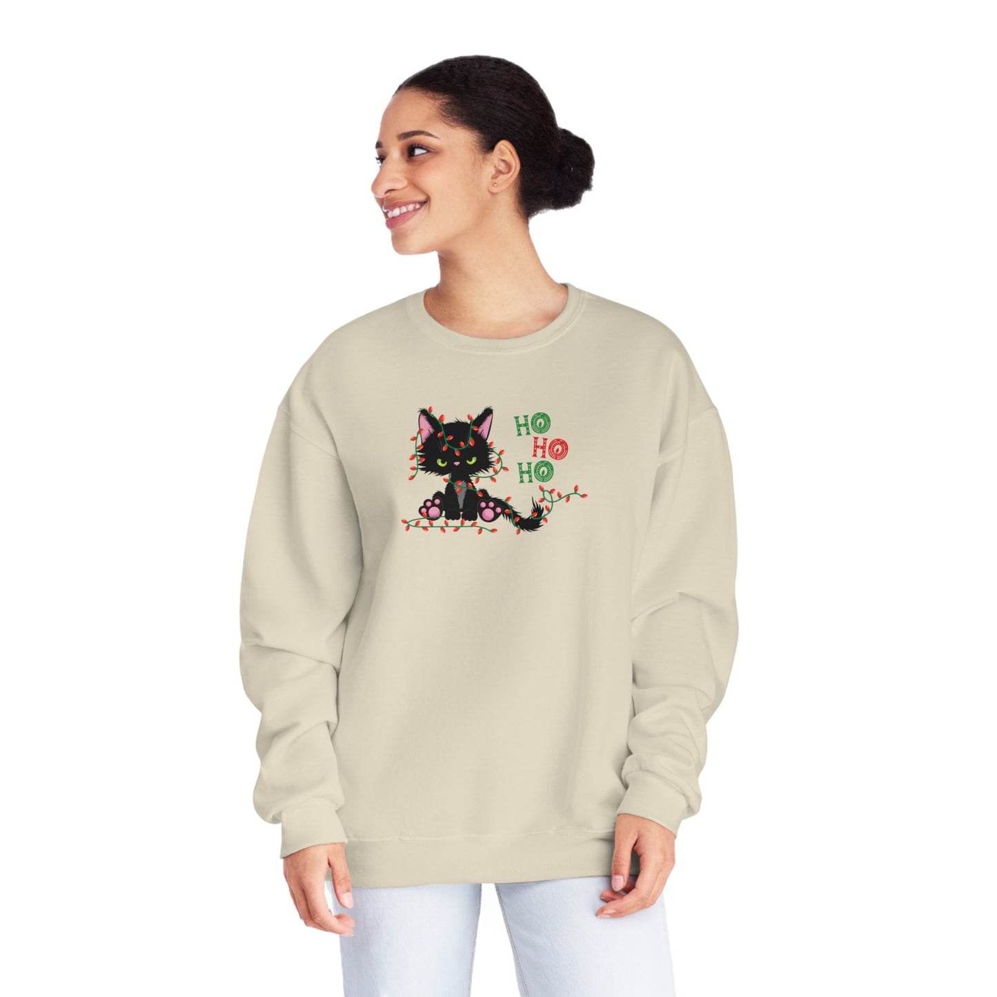 Christmas Unisex NuBlend® Crewneck Sweatshirt - Sweatshirt - Epileptic Al’s Shop