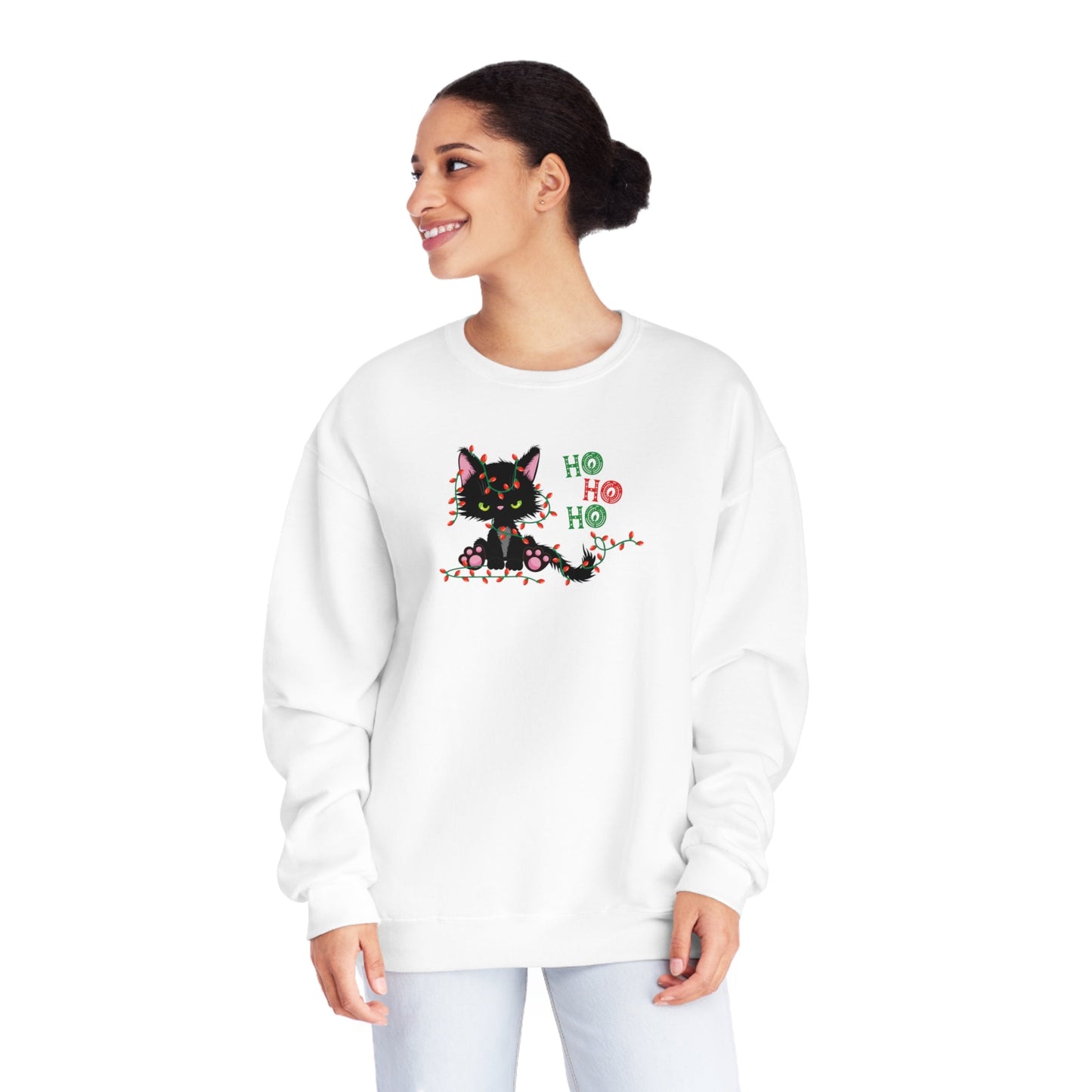 Christmas Unisex NuBlend® Crewneck Sweatshirt - Sweatshirt - Epileptic Al’s Shop