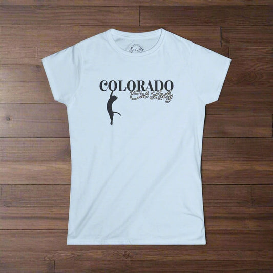 Colorado Cat Lady Softstyle Tee - T - Shirt - EpiAl's Shop