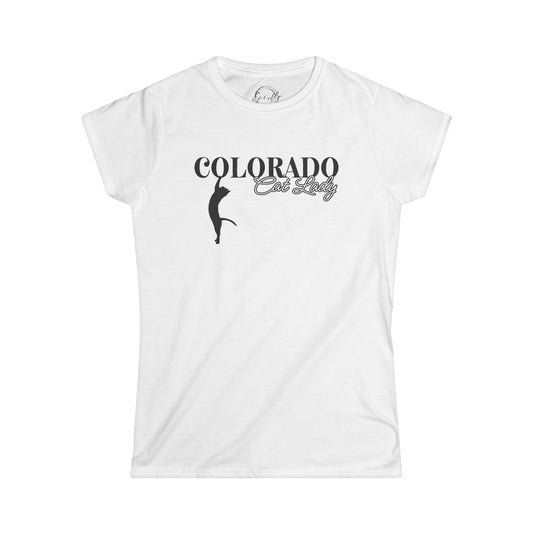 Colorado Cat Lady Softstyle Tee - T - Shirt - EpiAl's Shop