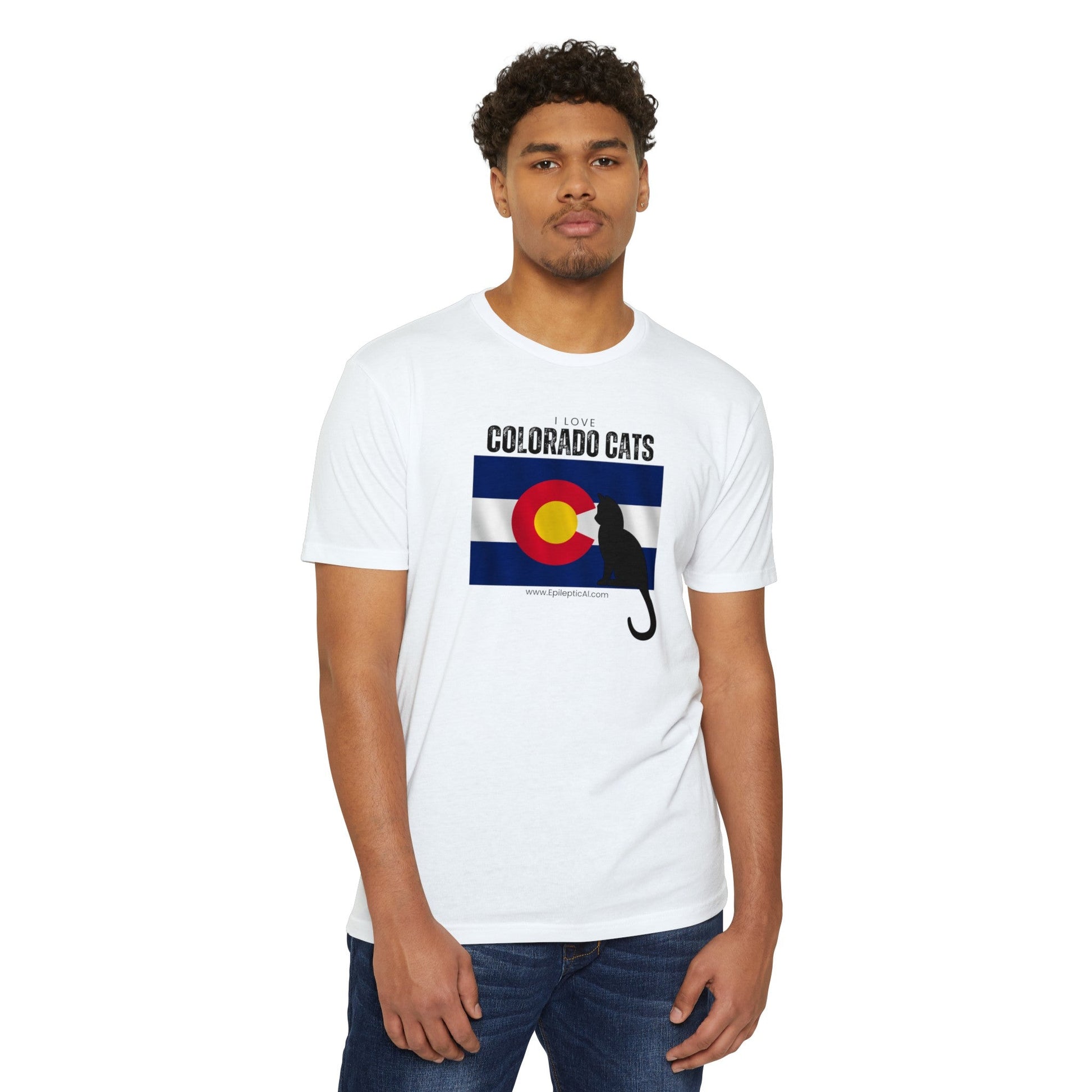 Colorado Cats Unisex CVC Jersey T - shirt - T - Shirt - Epileptic Al’s Shop