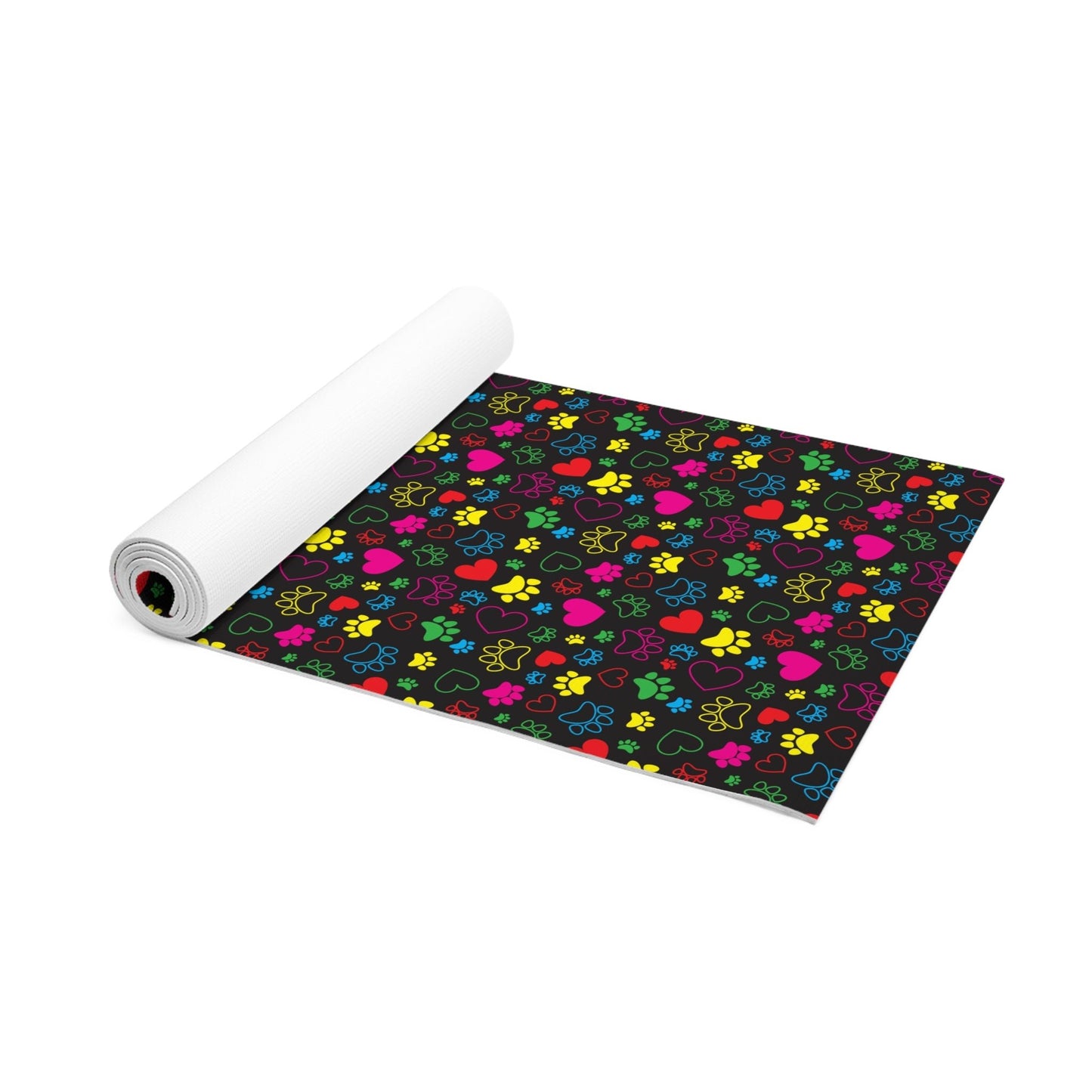 Colorful Paws Foam Yoga Mat - Home Decor - Epileptic Al’s Shop