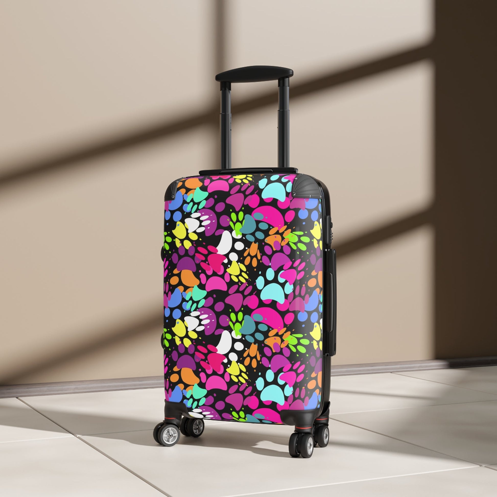 Colorful Paws Suitcase - Bags - Epileptic Al’s Shop