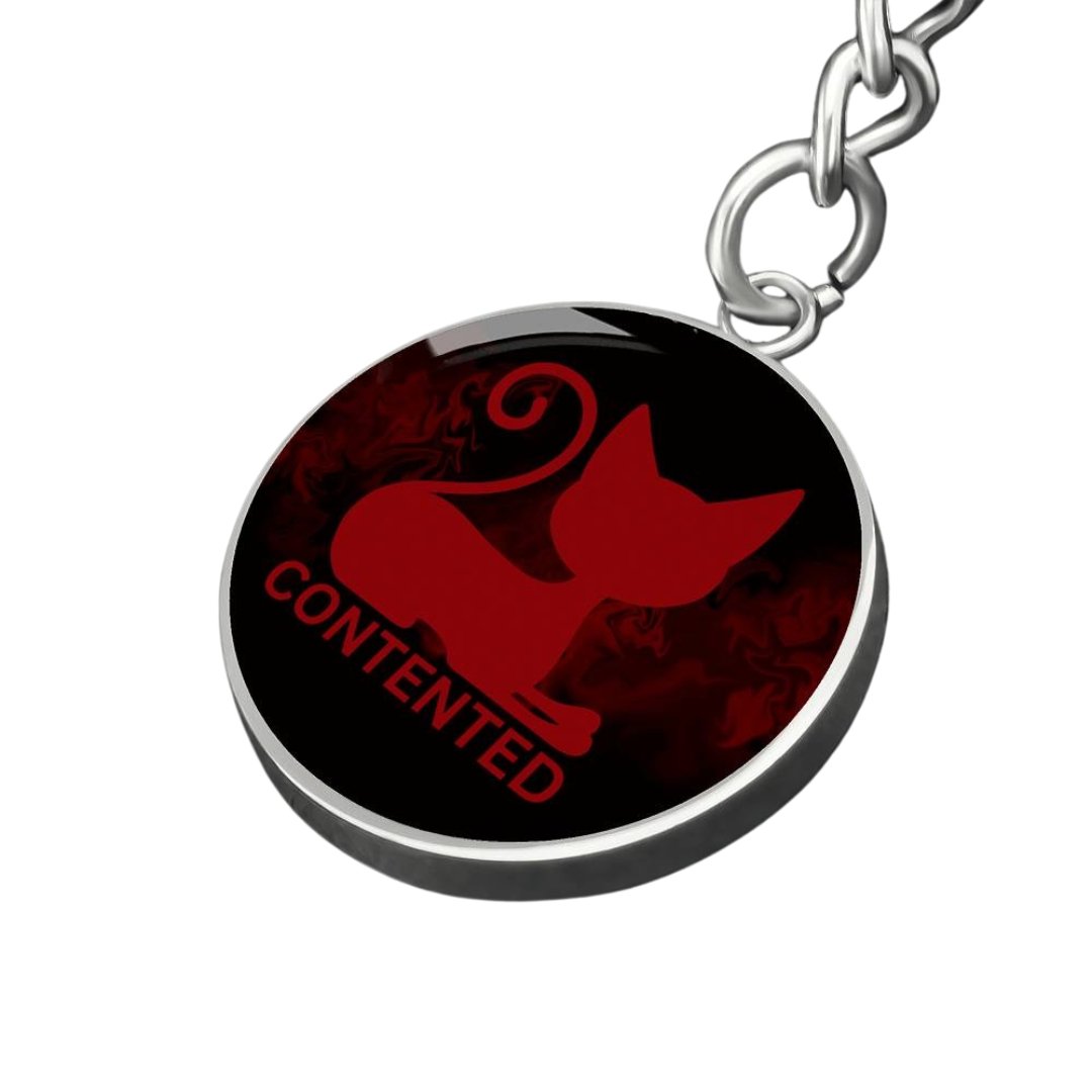 Contented Keychain - Jewelry - Epileptic Al’s Shop