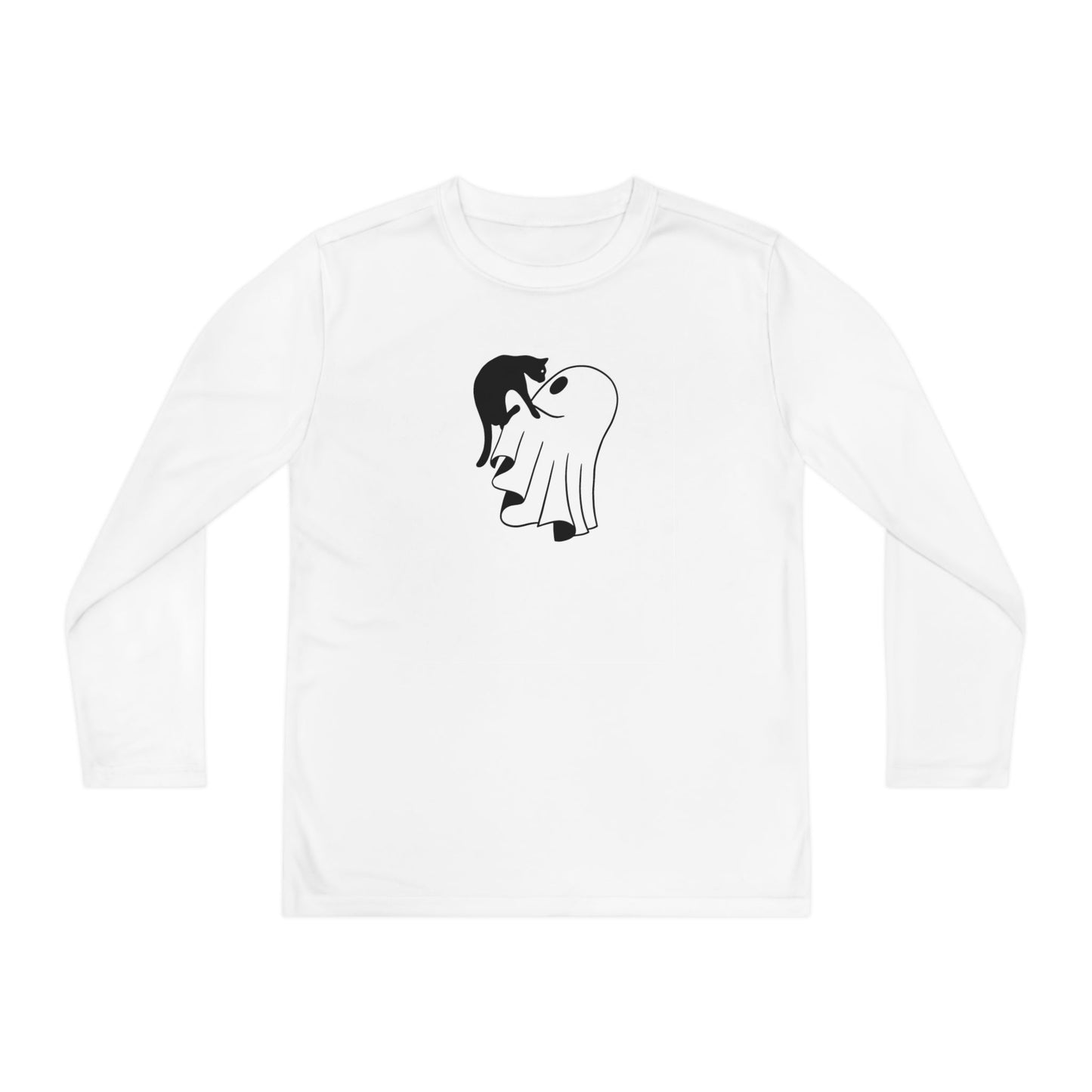 Copy of Ghost & Kitty Youth Long Sleeve Competitor Tee - Kids clothes - Epileptic Al’s Shop