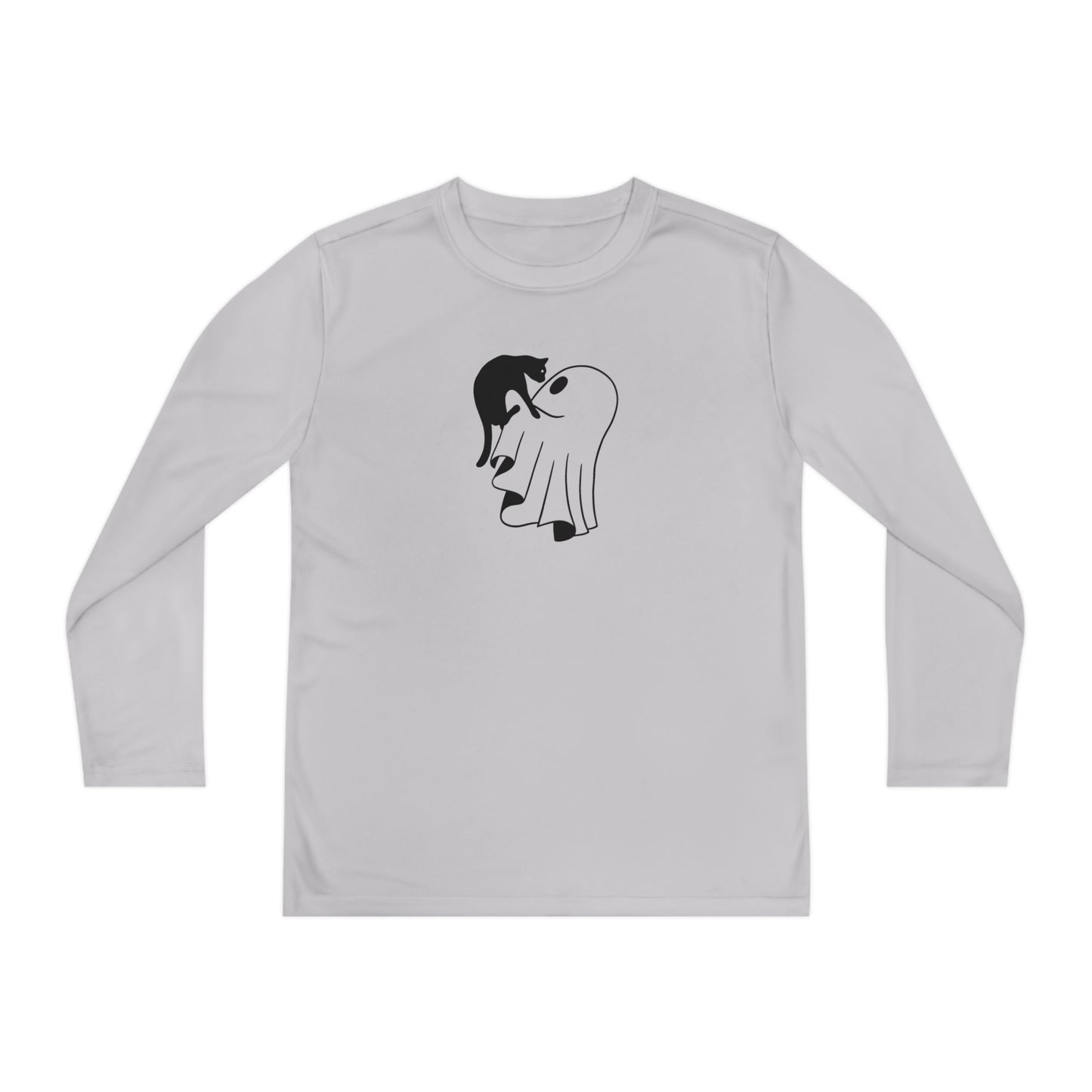 Copy of Ghost & Kitty Youth Long Sleeve Competitor Tee - Kids clothes - Epileptic Al’s Shop