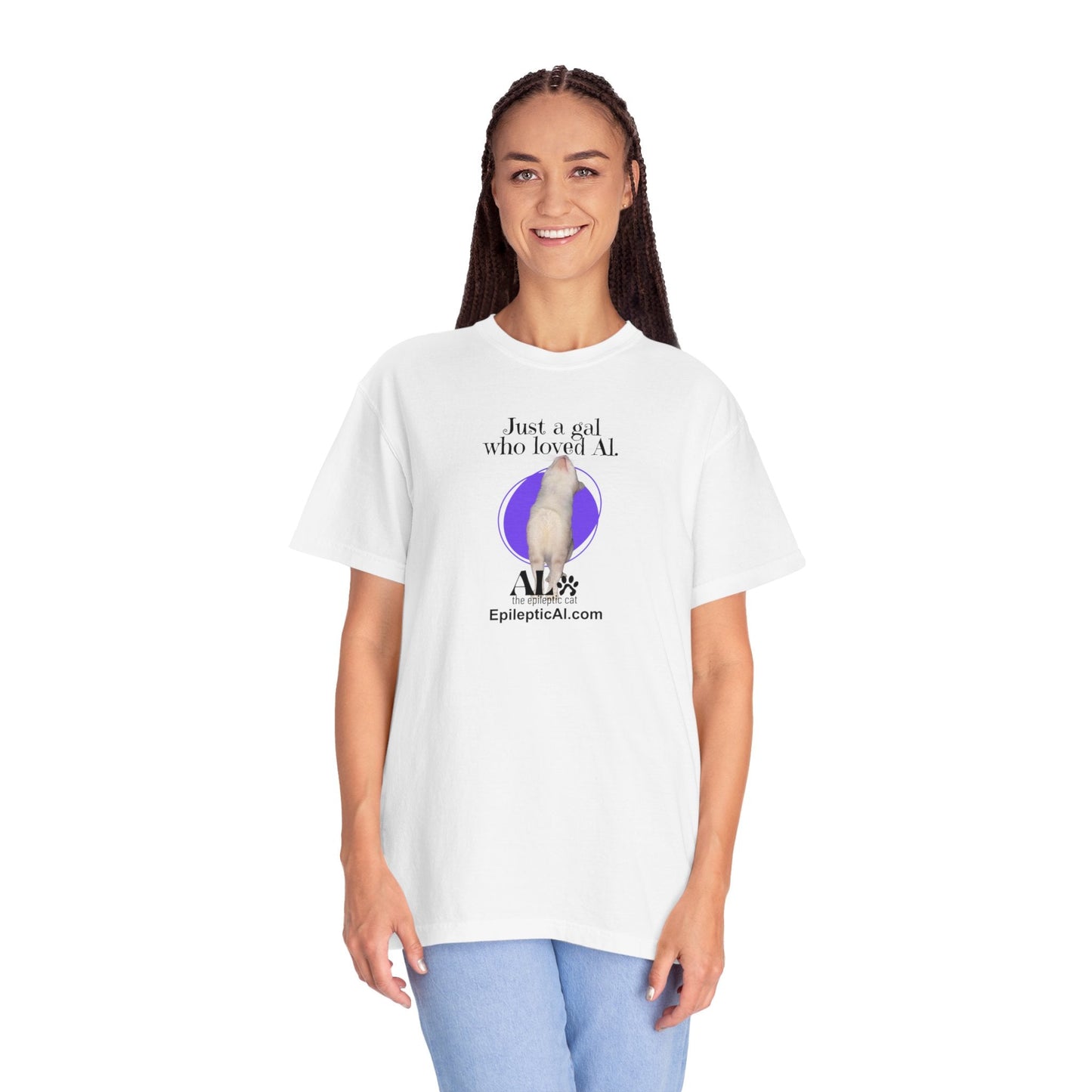 Al's Gal Unisex Garment - Dyed T - shirt - T - Shirt - Epileptic Al’s Shop