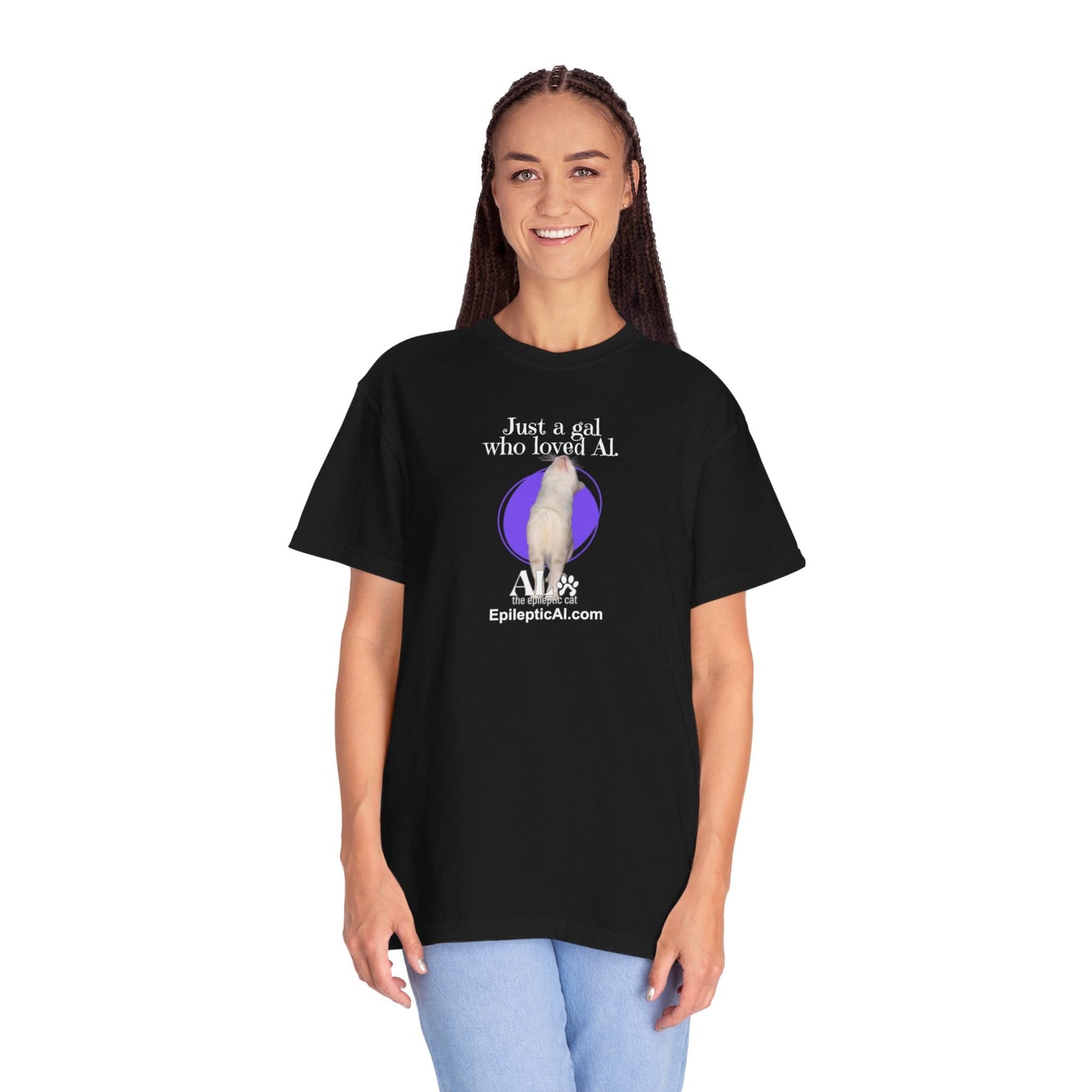 Al's Gal Unisex Garment - Dyed T - shirt - T - Shirt - Epileptic Al’s Shop