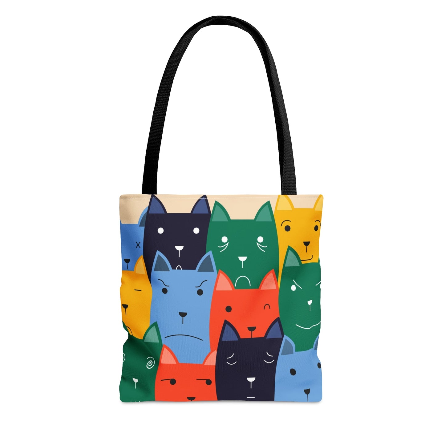 Curious Cats Tote Bag - Bags - Epileptic Al’s Shop