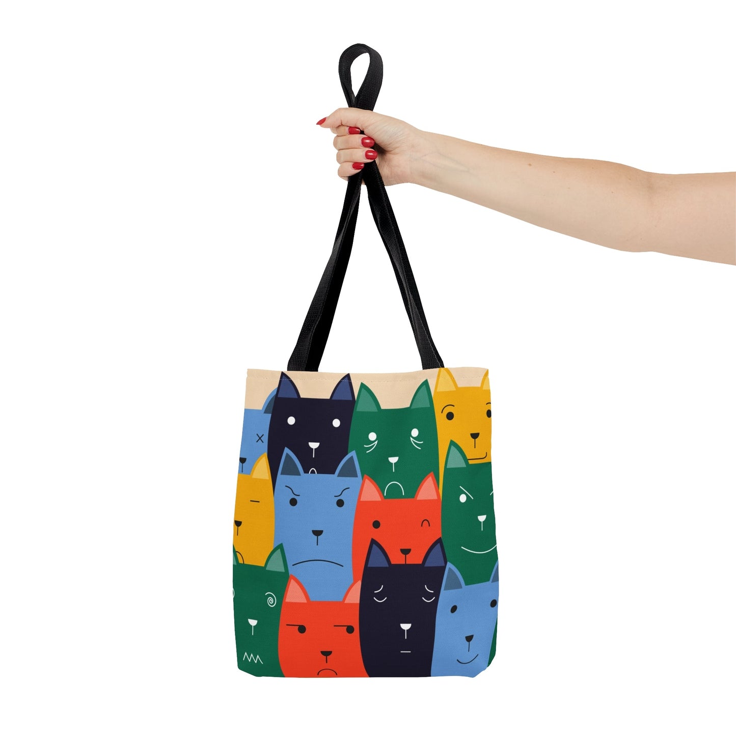 Curious Cats Tote Bag - Bags - Epileptic Al’s Shop