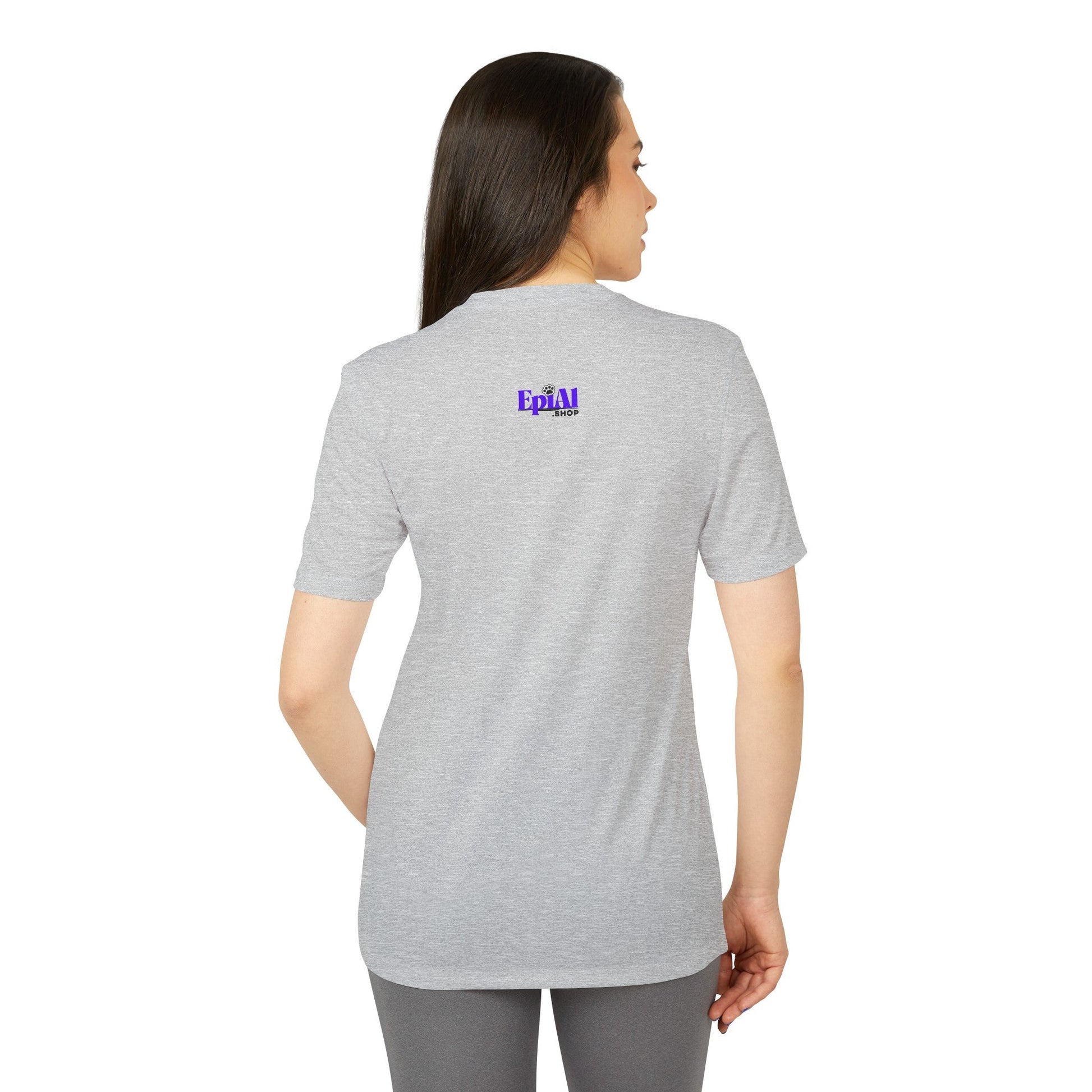 Customized Cat Lady in Motion adidas® Sport T - shirt - T - Shirt - Epileptic Al’s Shop