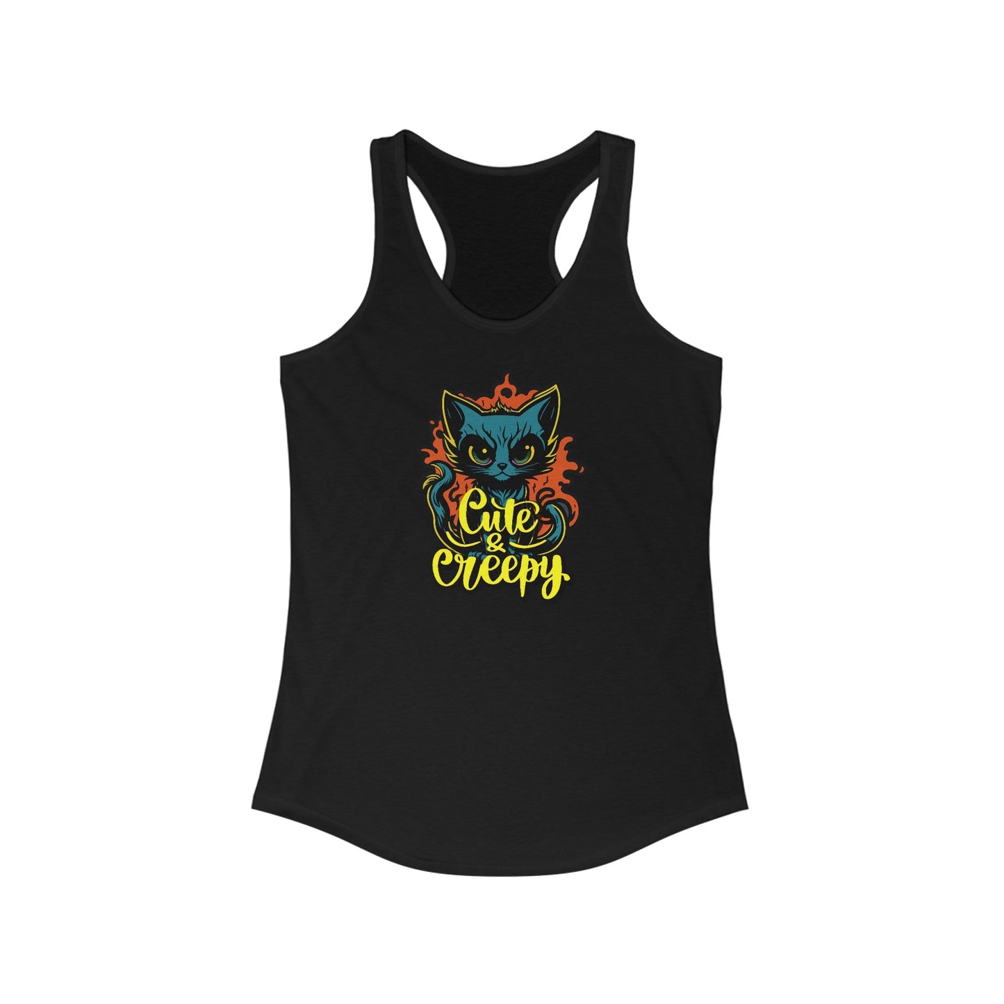 Cute & Creepy Women's Ideal Racerback Tank - Tank Top - Epileptic Al’s Shop