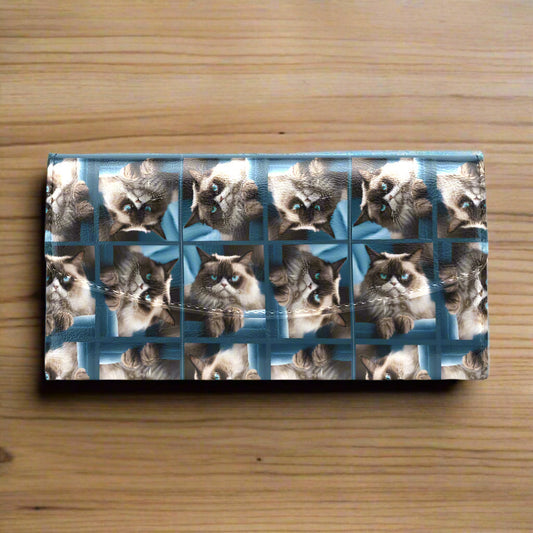 Grumpy Cat Women's Flap Wallet(Model1707) Inkedjoy