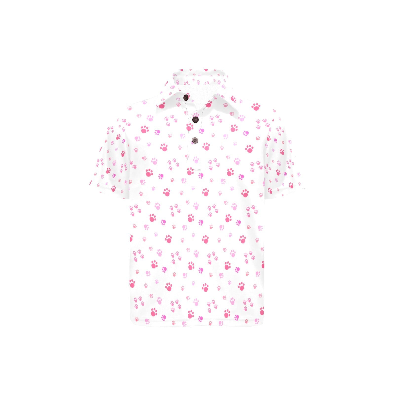 Dainty Paws Big Girls' Polo Shirt T55 - Kid’s Clothing - Epileptic Al’s Shop