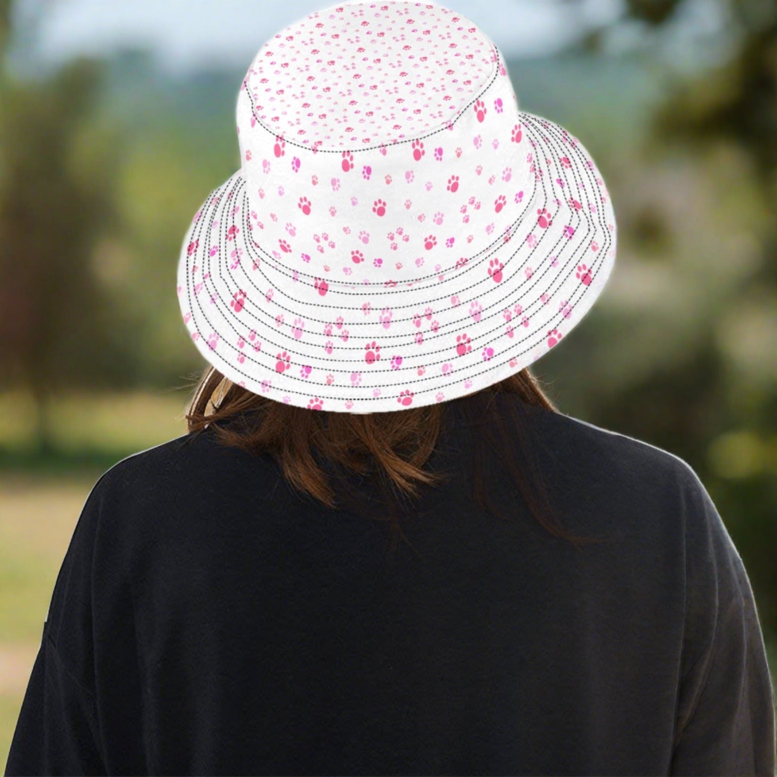 Dainty Paws Unisex Summer Bucket Hat - Hats - Epileptic Al’s Shop