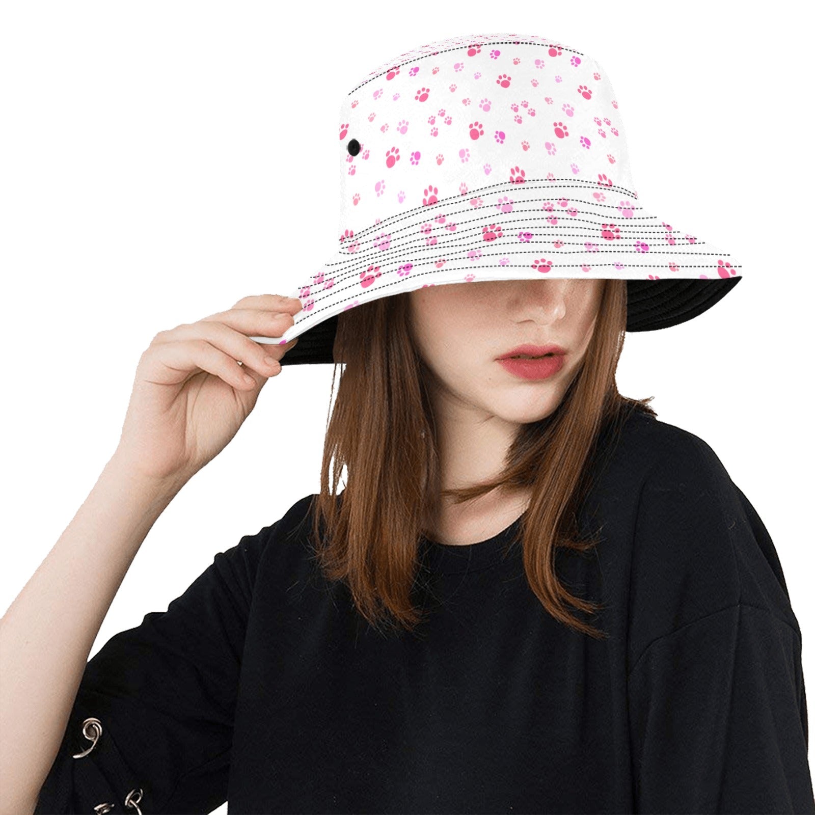 Dainty Paws Unisex Summer Bucket Hat - Hats - Epileptic Al’s Shop