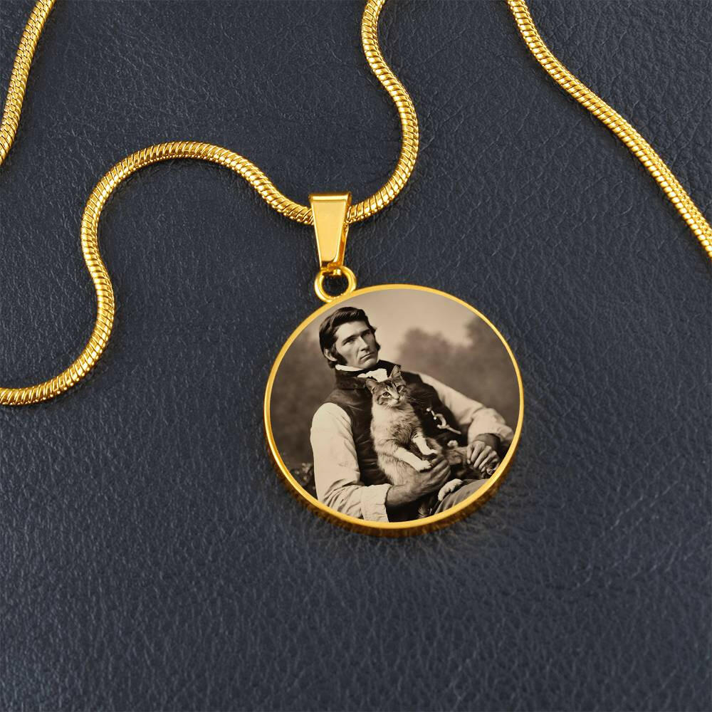 Davy Crockett's Cat Necklace - Jewelry - Epileptic Al’s Shop