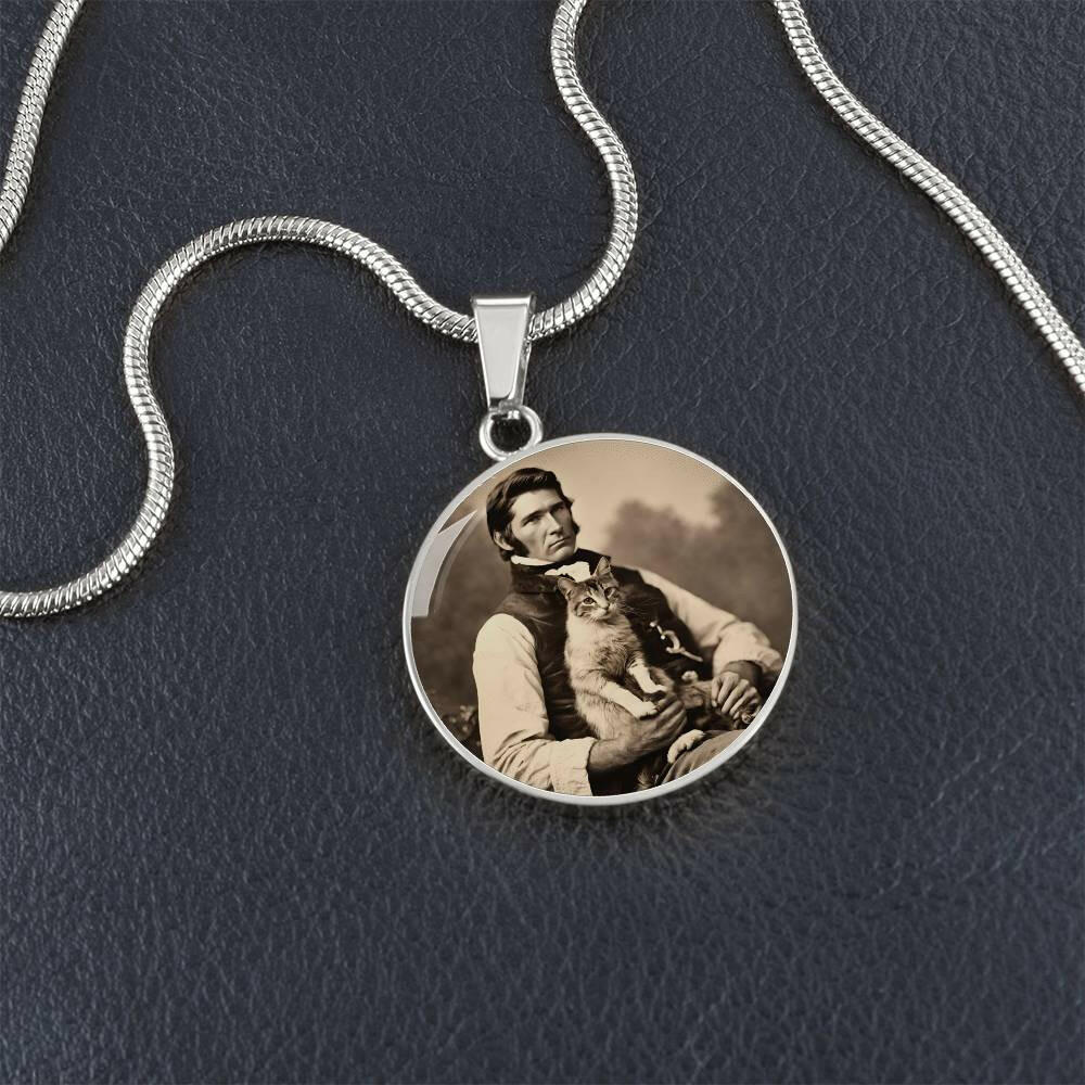 Davy Crockett's Cat Necklace - Jewelry - Epileptic Al’s Shop