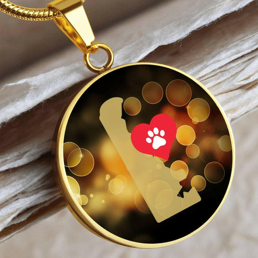 Delaware luvs Cats Necklace - Jewelry - Epileptic Al’s Shop