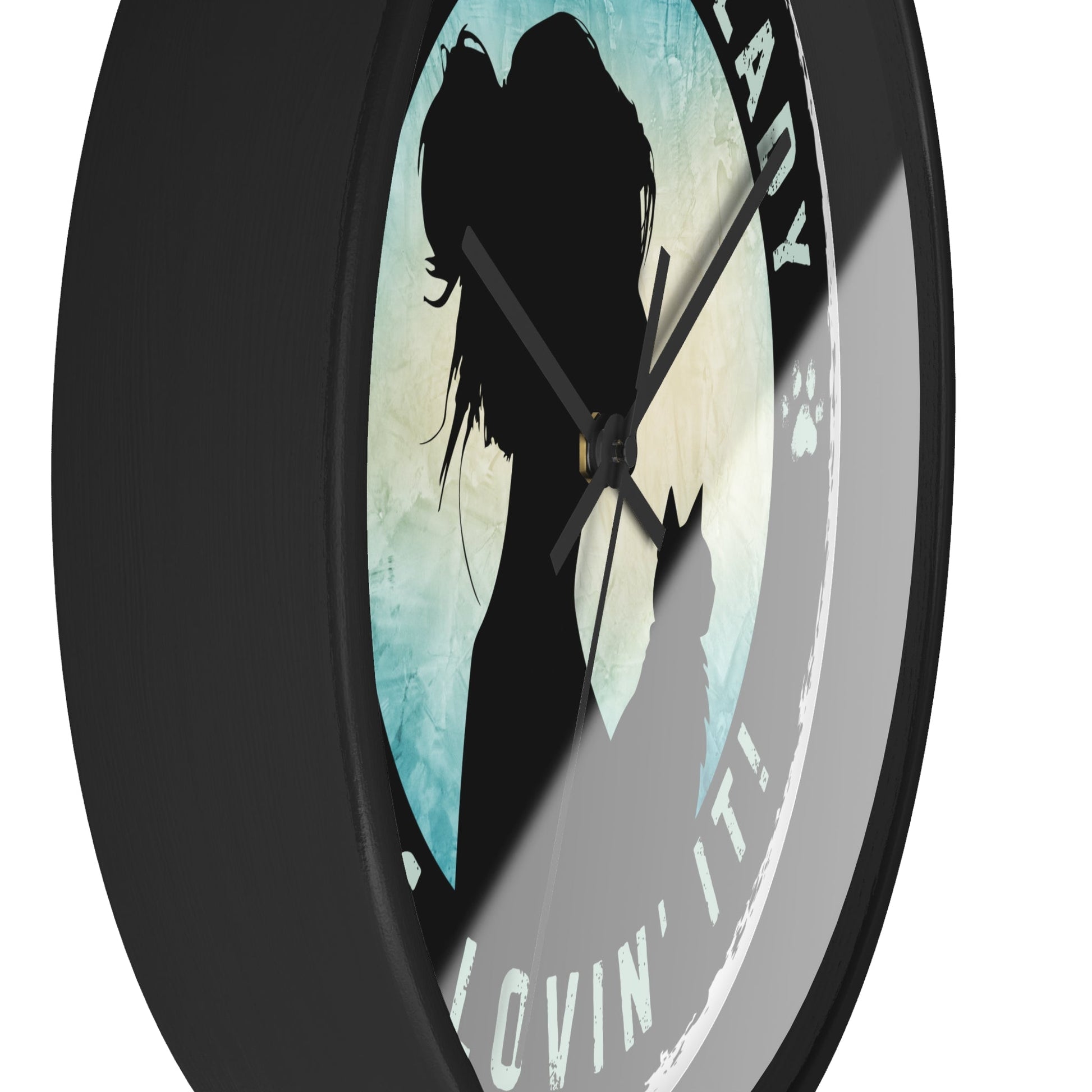 Demure Cat Lady Wall Clock - Home Decor - EpiAl's Shop