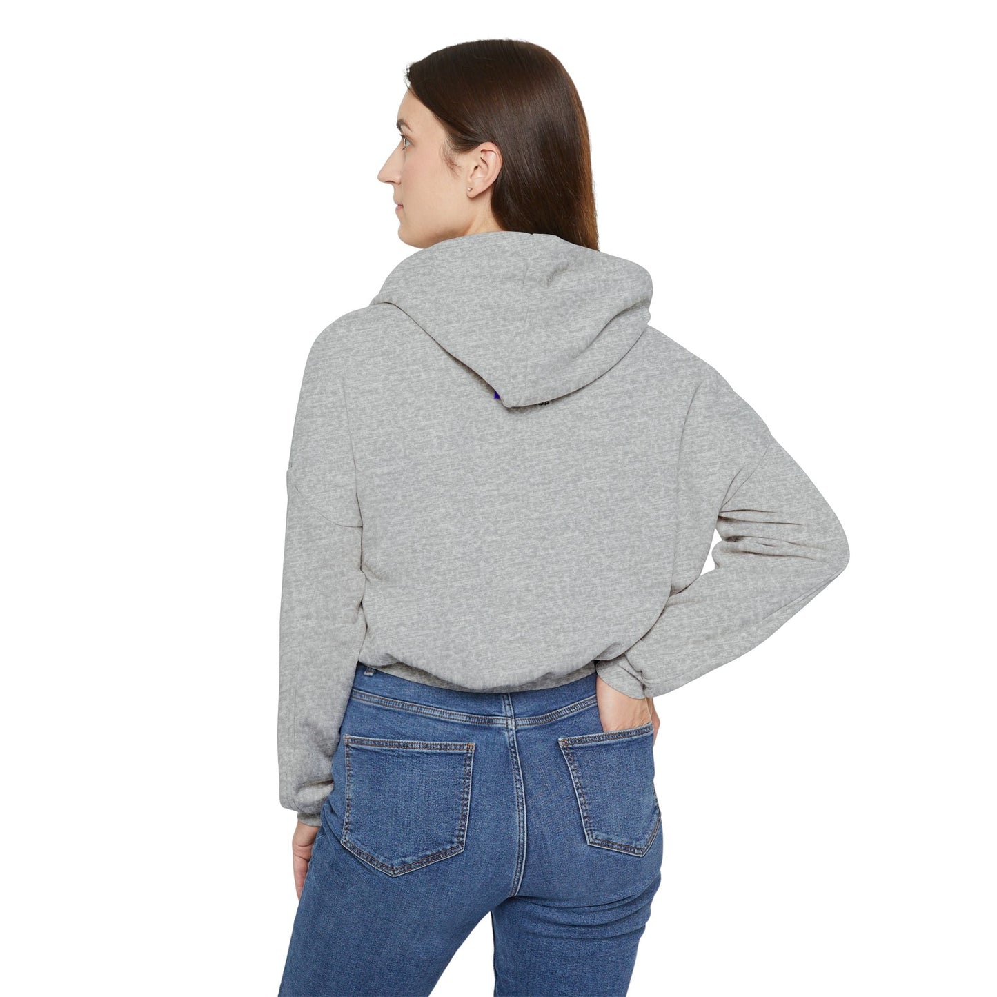 Demure Cat Lady Women's Cinched Bottom Hoodie - Hoodie - EpiAl's Shop