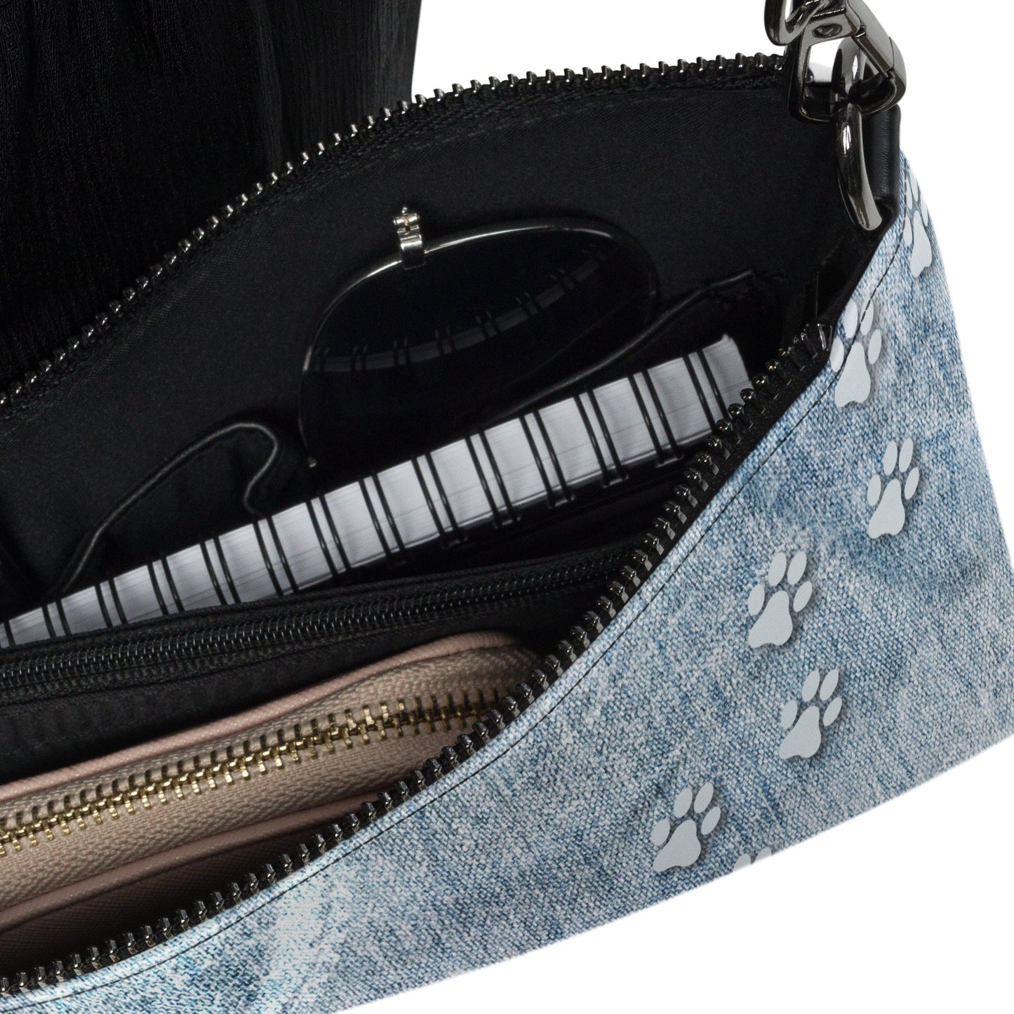 Denim - Like Pawprint Crossbody Bag - bag - EpiAl's Shop