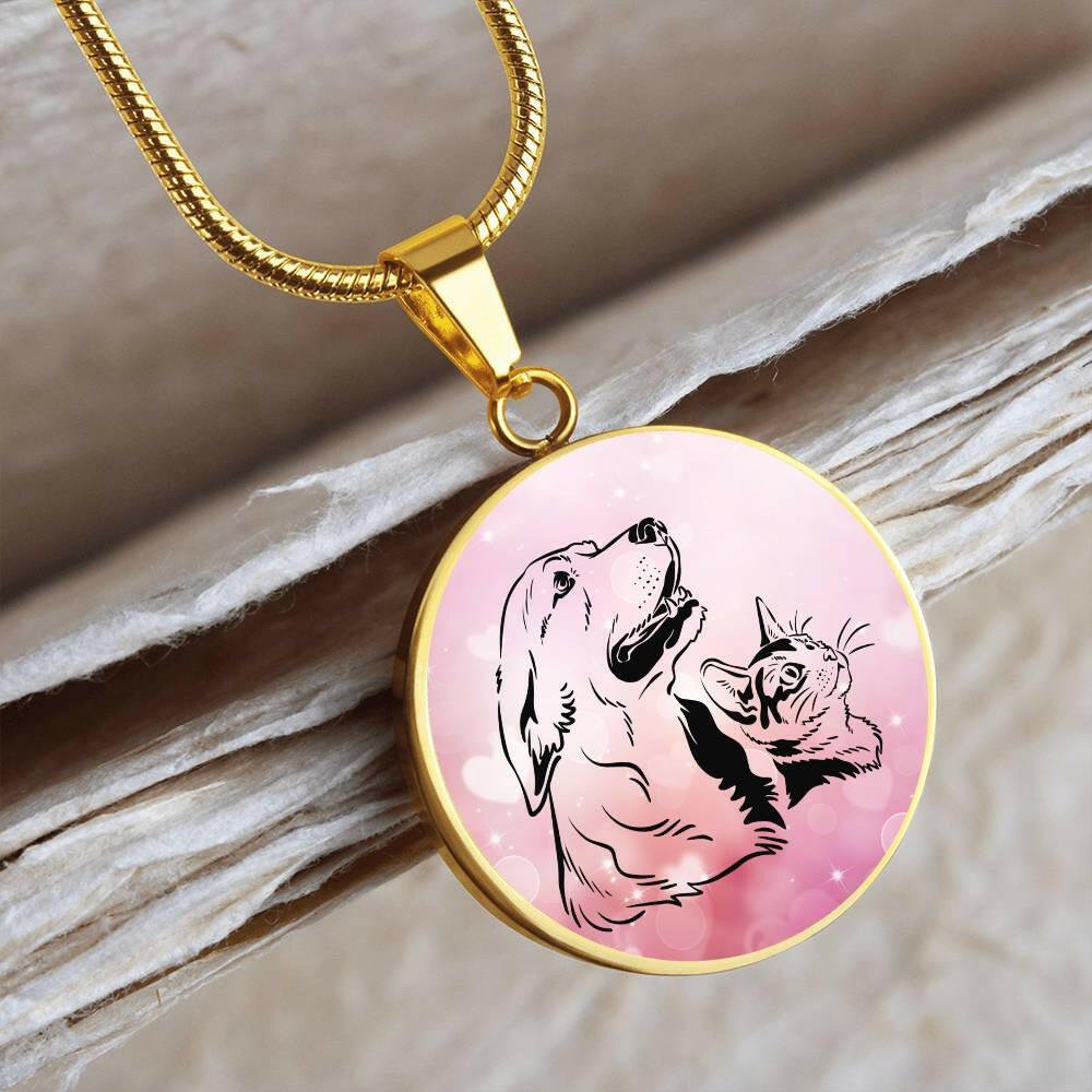 Dog & Cat Necklace - Jewelry - Epileptic Al’s Shop