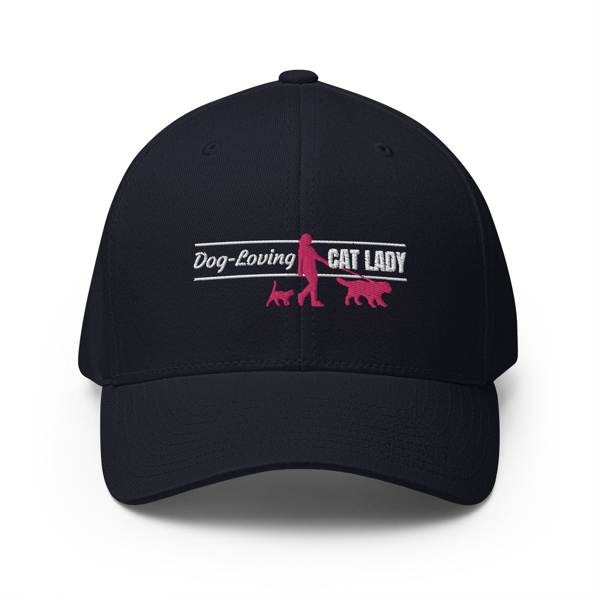 Dog - Loving Cat Lady Structured Twill Cap - Hats - EpiAl's Shop