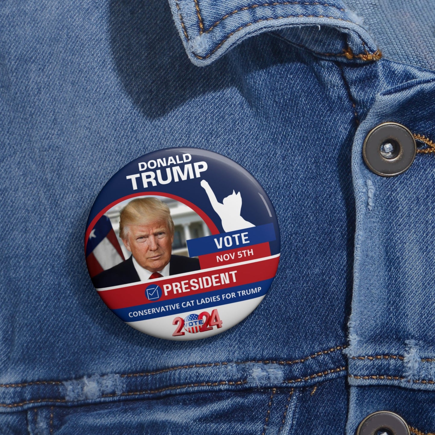 Donald Trump 2024 Pin Buttons - Accessories - EpiAl's Shop