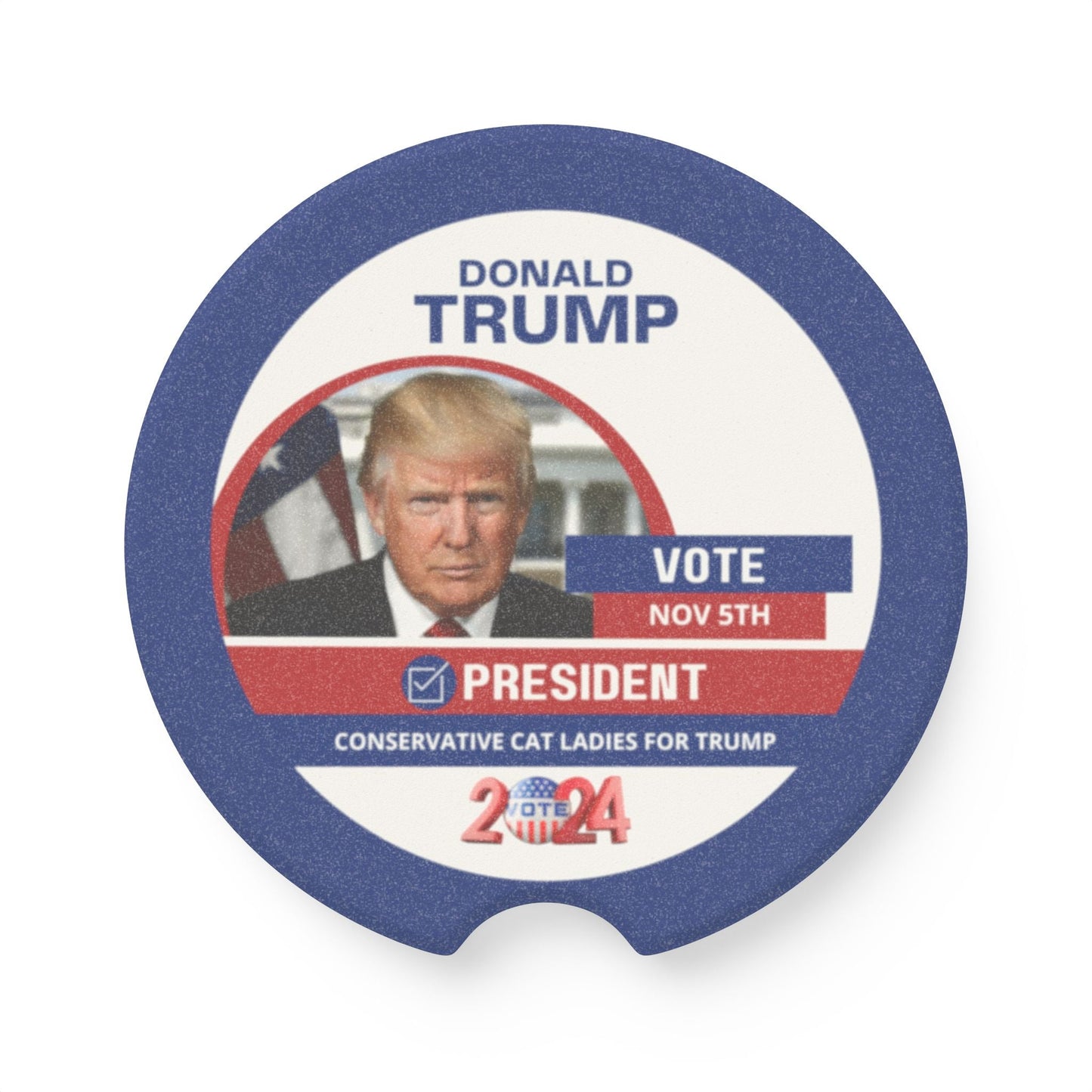 Donald Trump 24 Soapstone Car Coaster - Vehicle Accessories - EpiAl's Shop