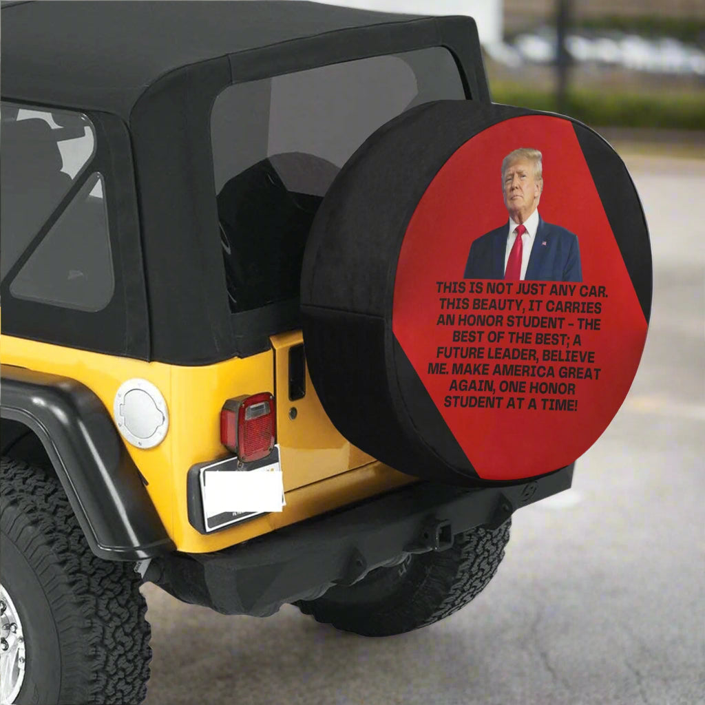 Trump Honor Student Spare Tire Cover(Large)(17")