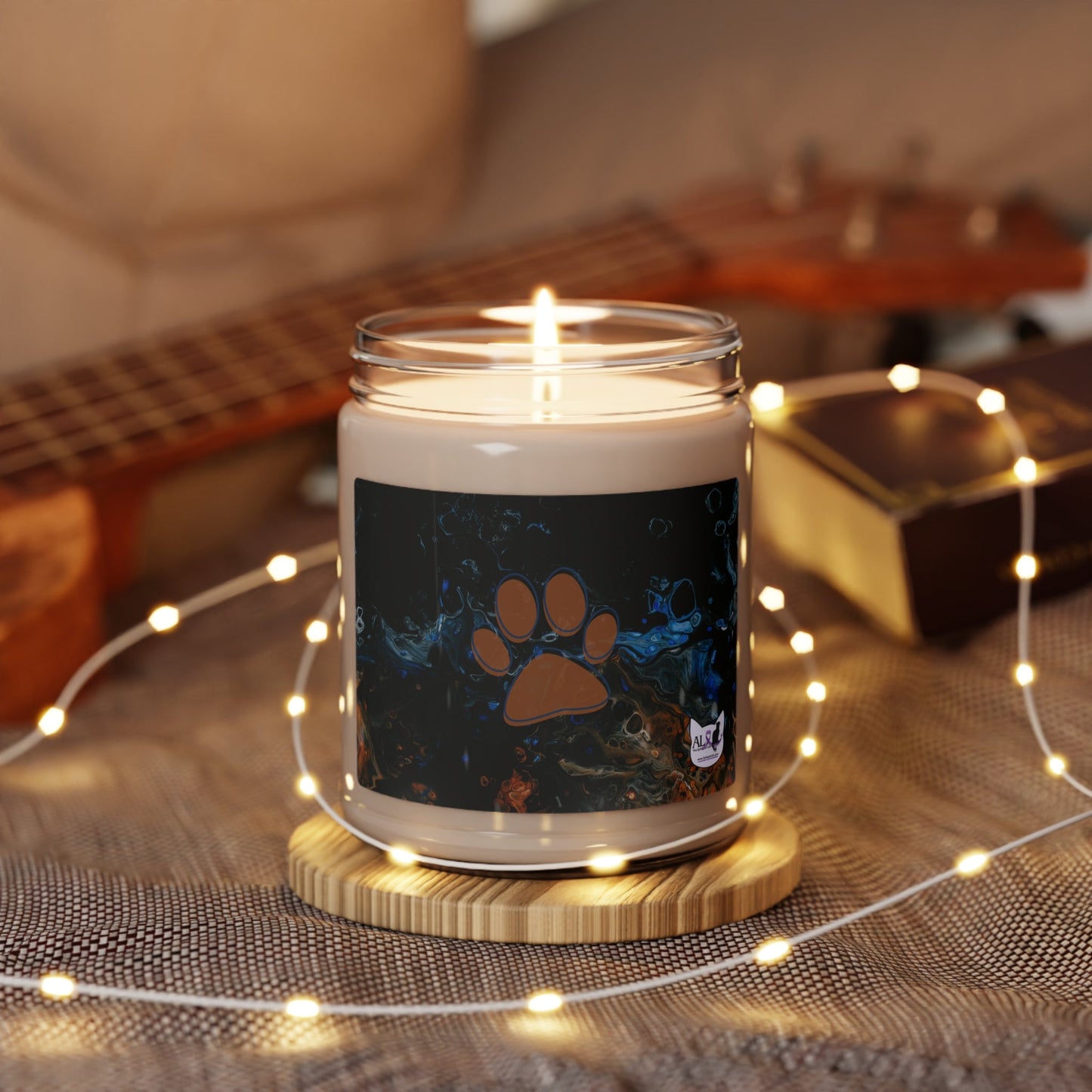 Earthen Paw Scented Soy Candle, 9oz - Home Decor - Epileptic Al’s Shop