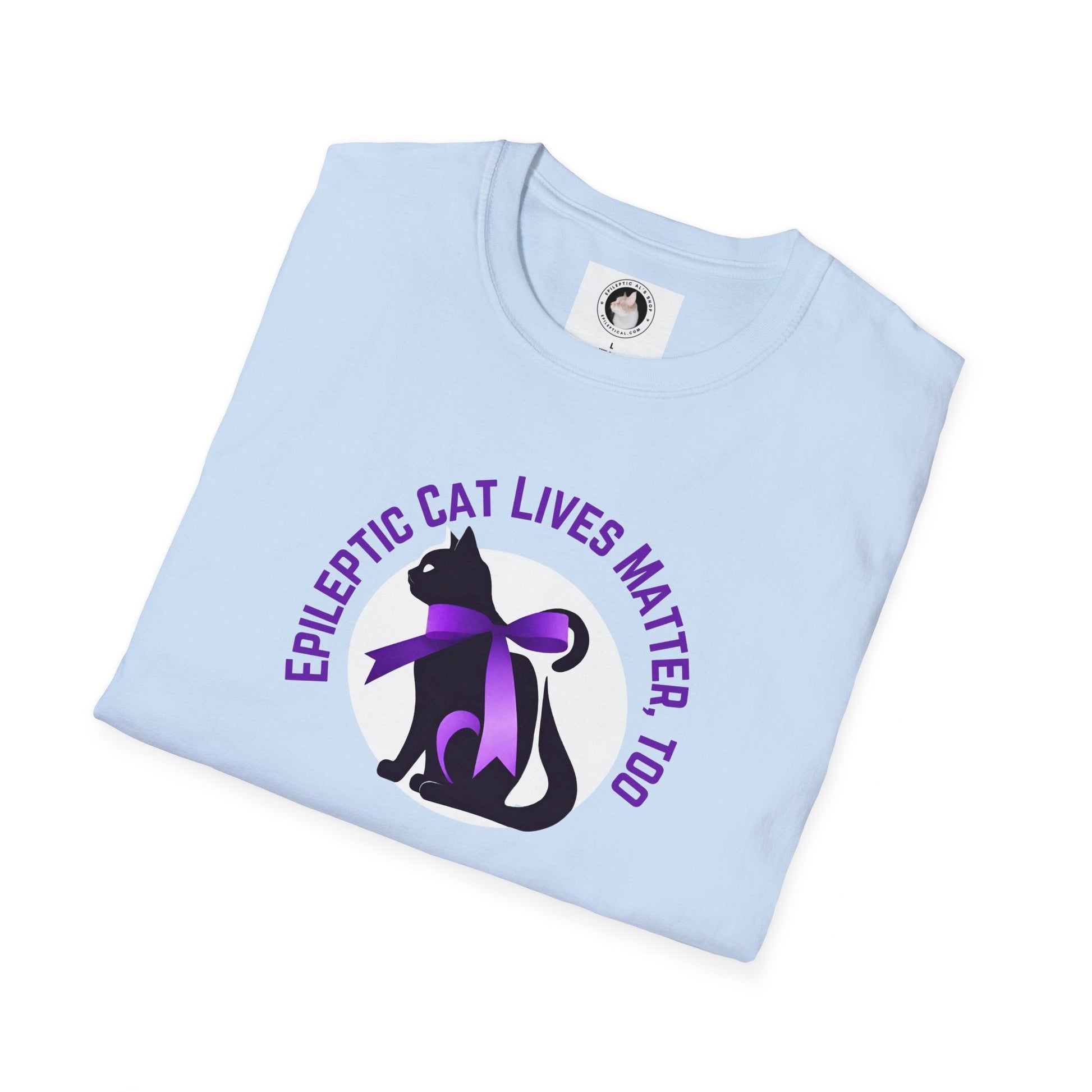 EpiKitty Lives Matter Too Unisex Softstyle T - Shirt - T - Shirt - Epileptic Al’s Shop