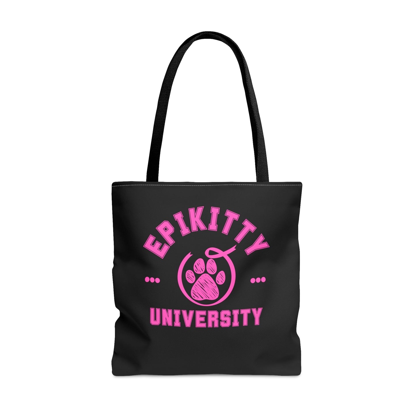 Epikitty U Tote Bag Black - Bags - Epileptic Al’s Shop