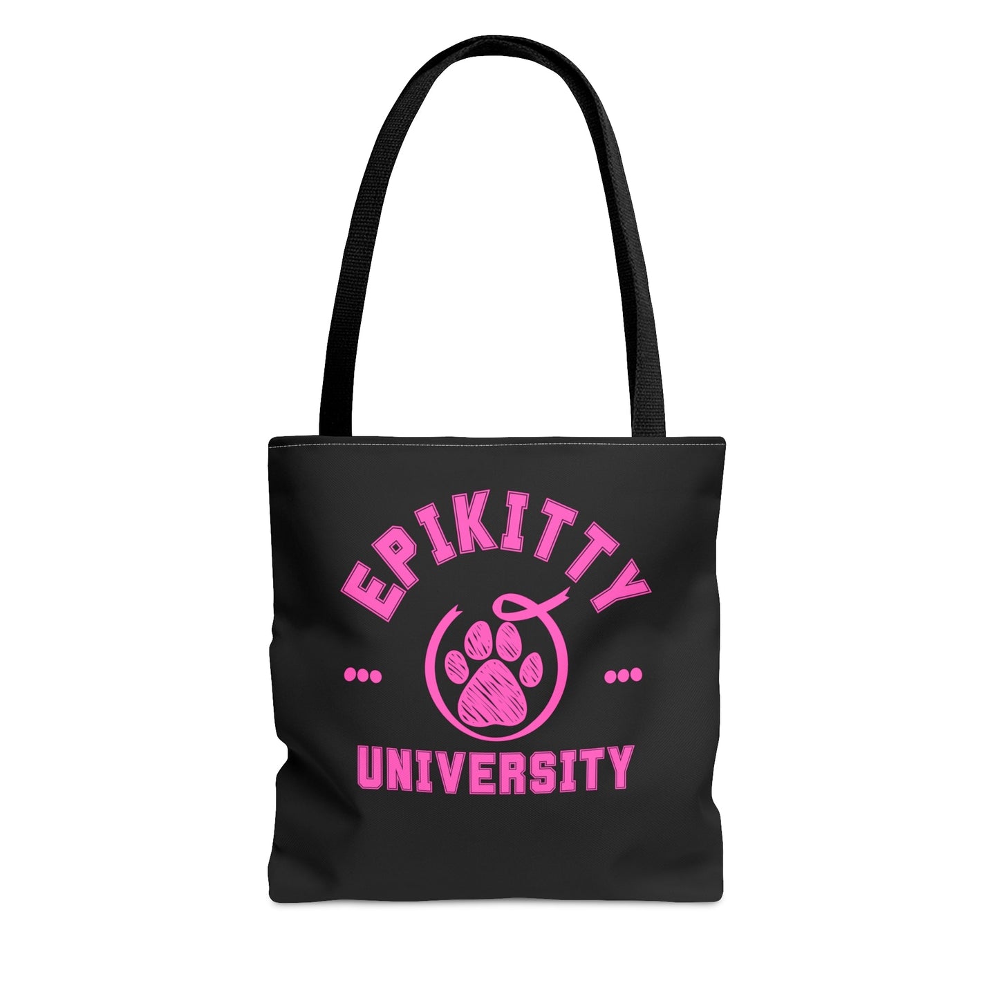 Epikitty U Tote Bag Black - Bags - Epileptic Al’s Shop