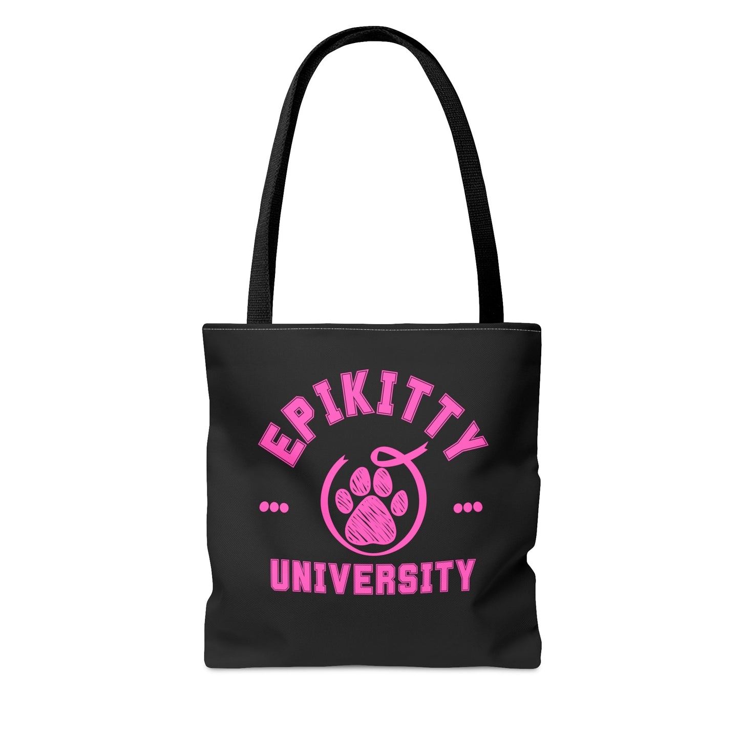 Epikitty U Tote Bag Black - Bags - Epileptic Al’s Shop