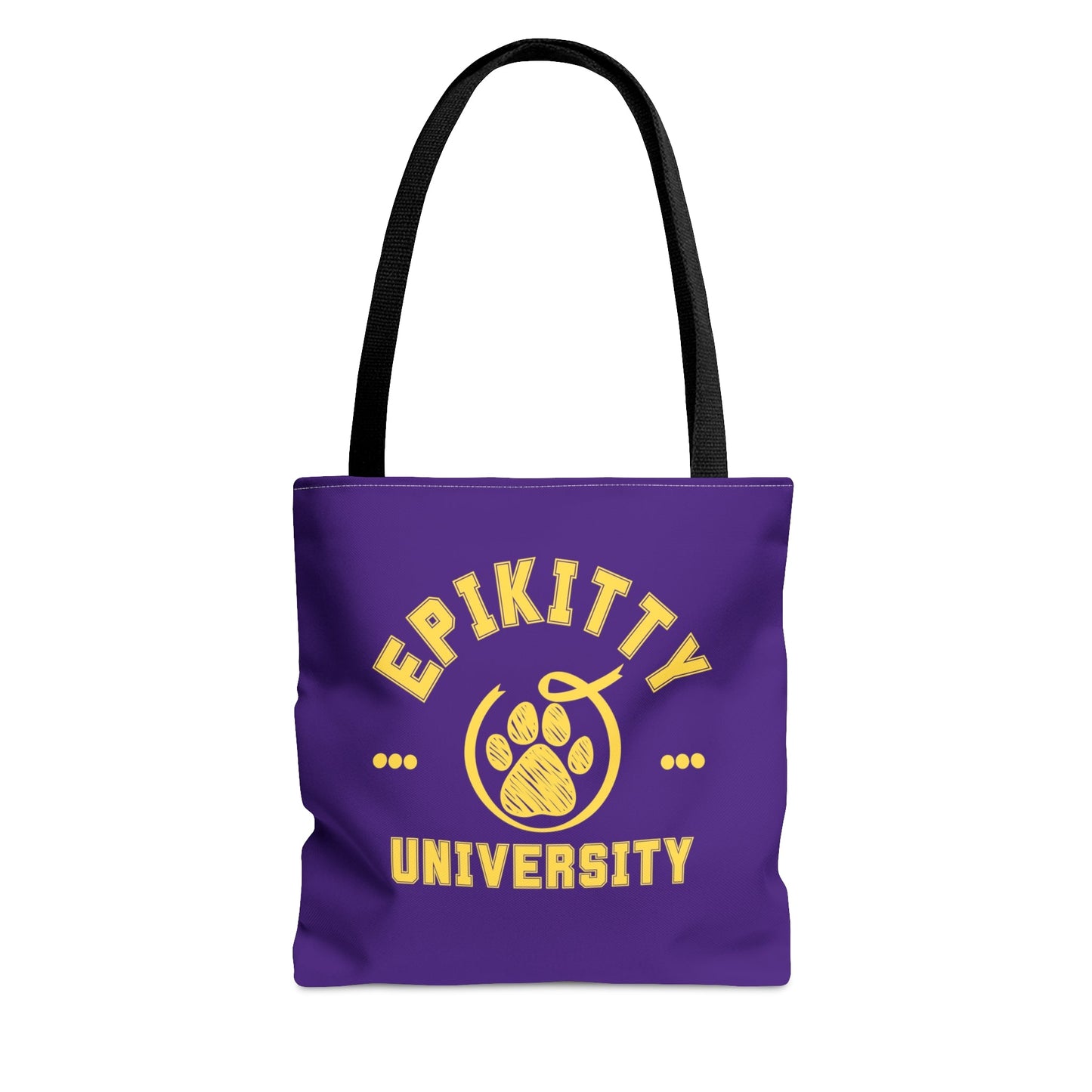 Epikitty U Tote Bag Purple - Bags - Epileptic Al’s Shop