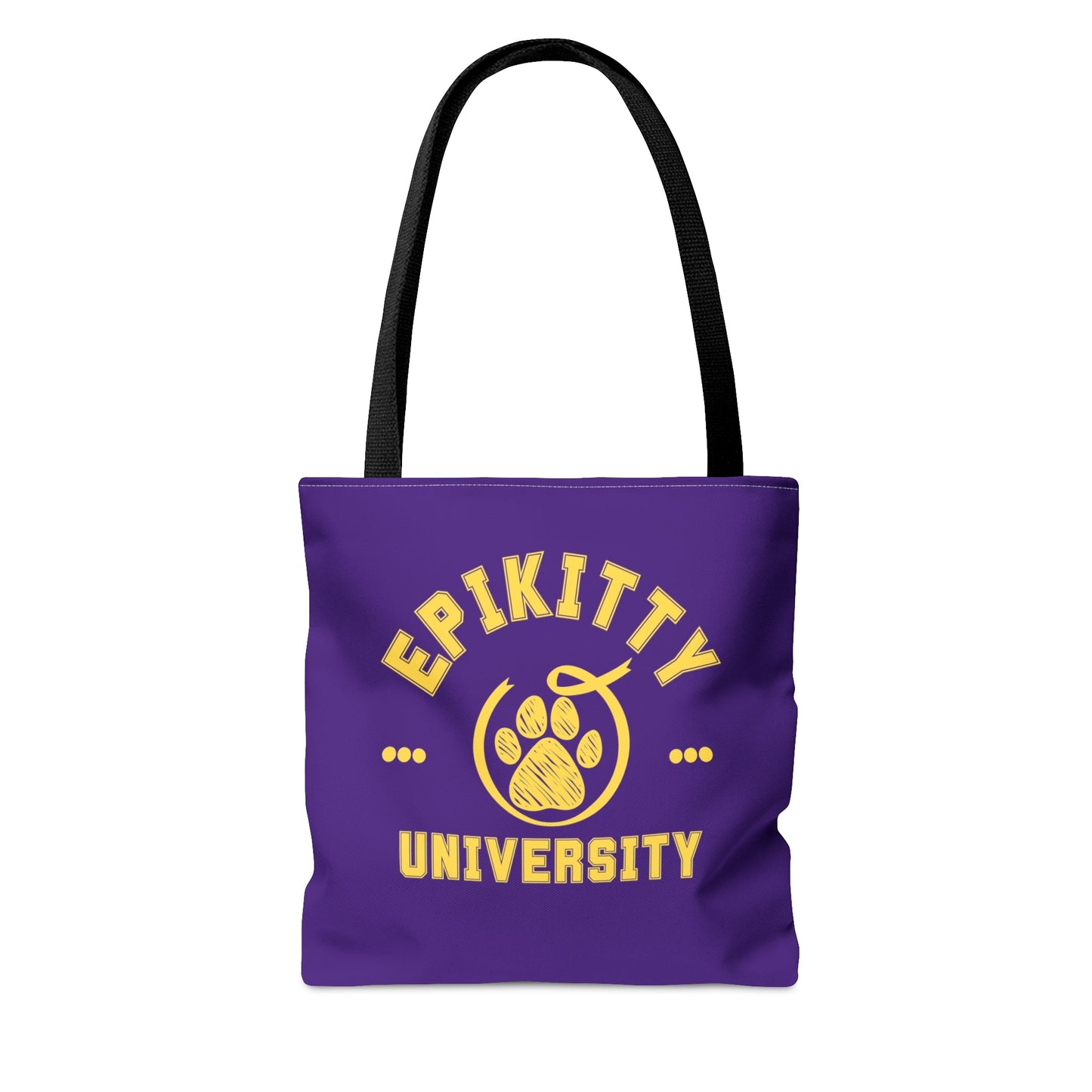 Epikitty U Tote Bag Purple - Bags - Epileptic Al’s Shop