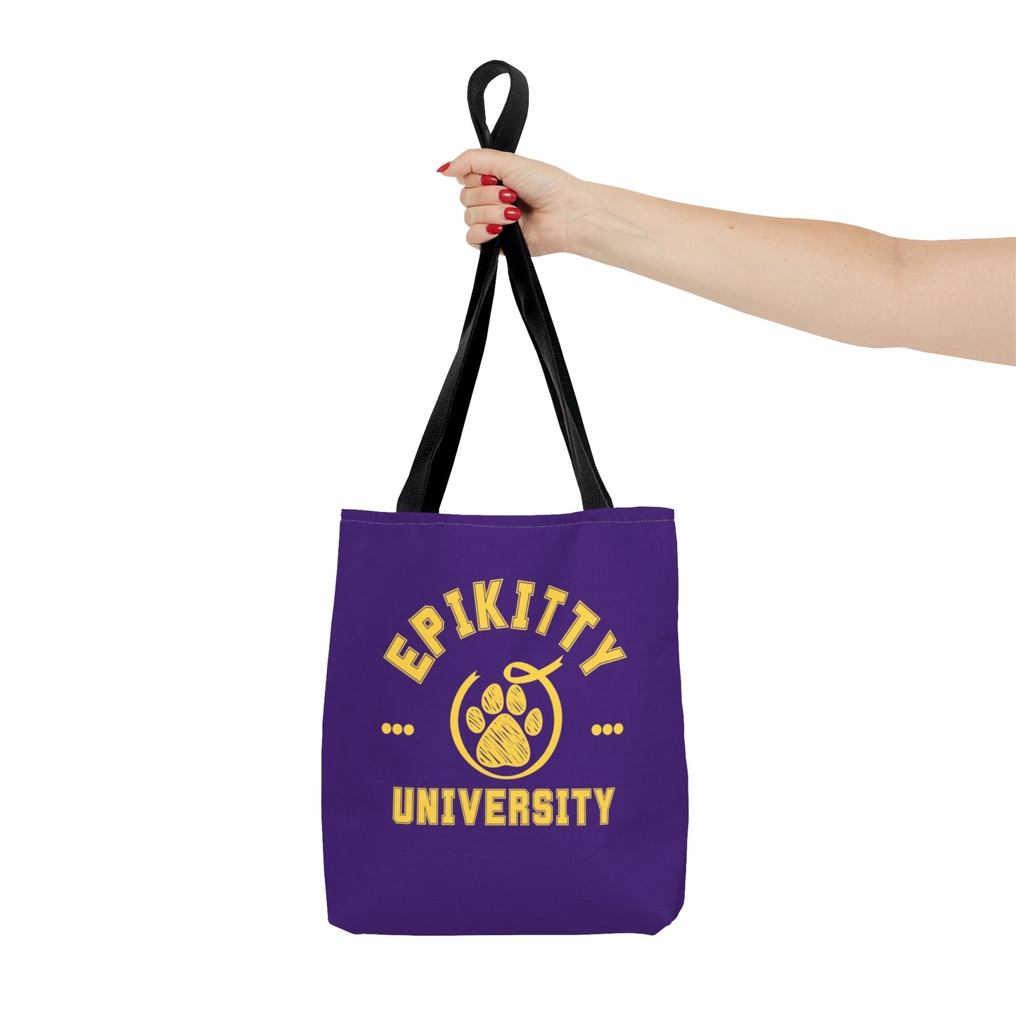 Epikitty U Tote Bag Purple - Bags - Epileptic Al’s Shop