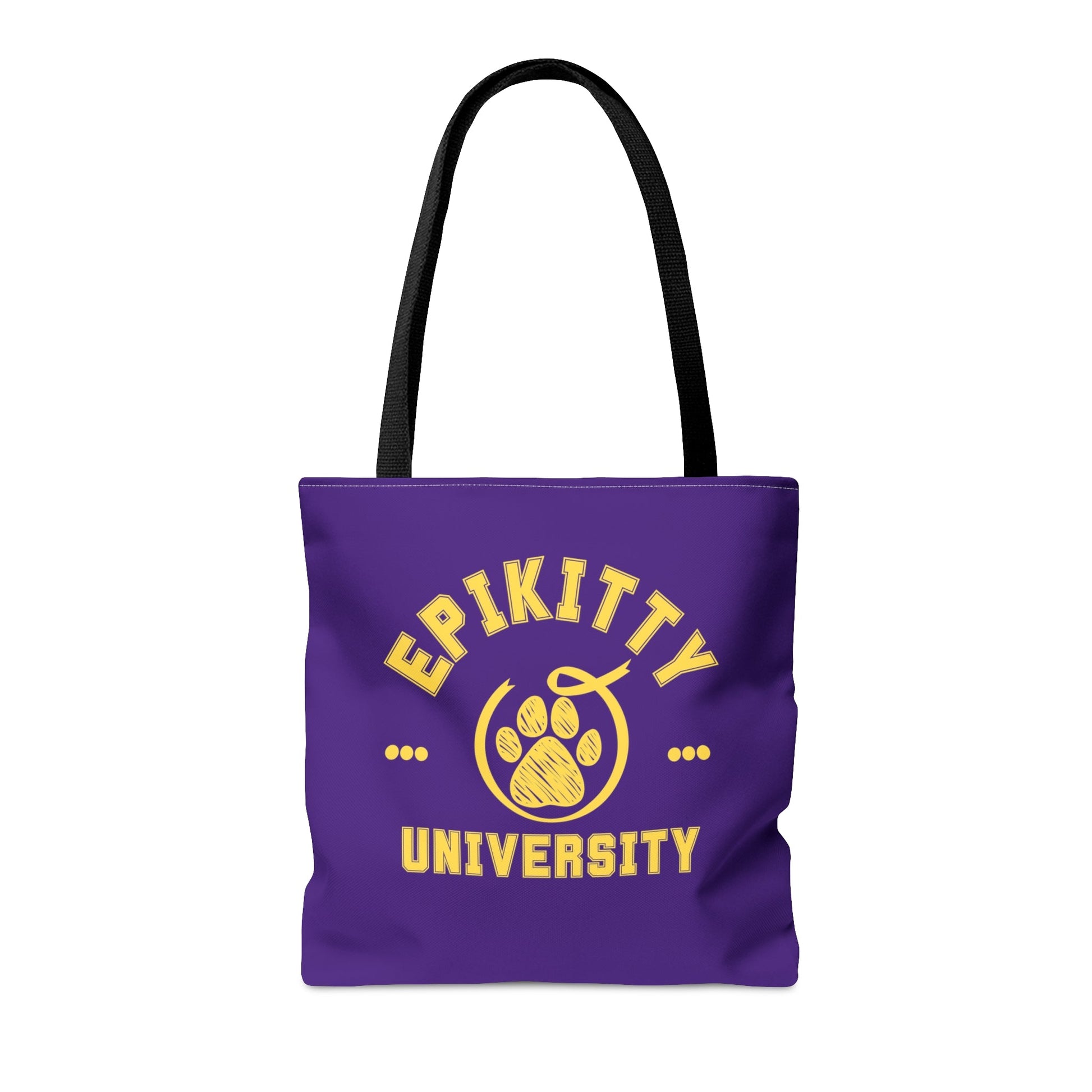 Epikitty U Tote Bag Purple - Bags - Epileptic Al’s Shop