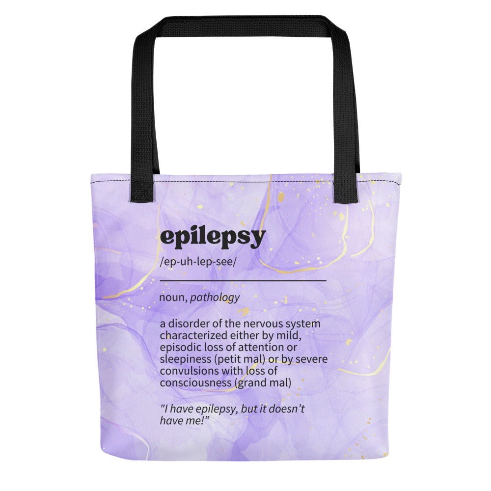 Epilepsy Definition Tote Bag - Bags - EpiAl's Shop