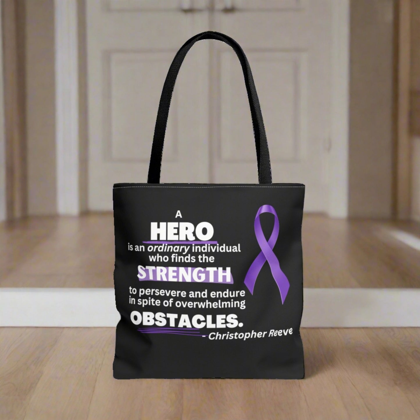 Epilepsy Hero Tote Bag - Bags - Epileptic Al’s Shop