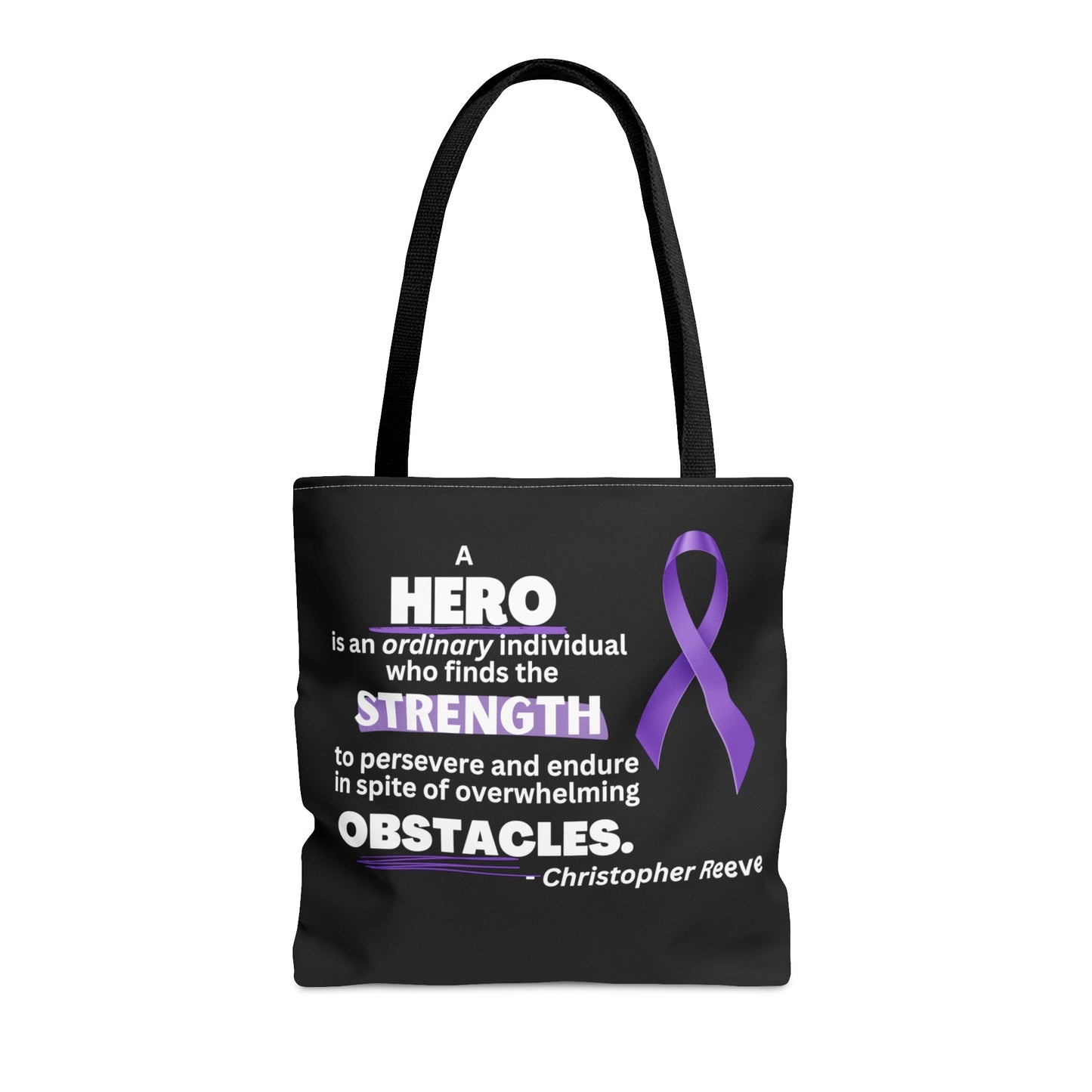 Epilepsy Hero Tote Bag - Bags - Epileptic Al’s Shop