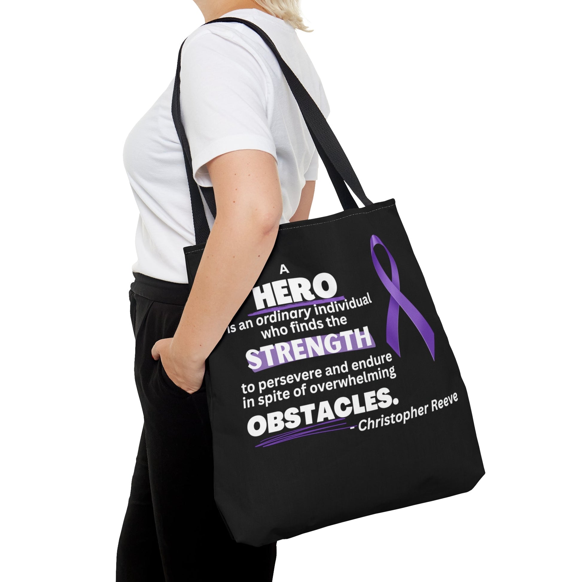 Epilepsy Hero Tote Bag - Bags - Epileptic Al’s Shop