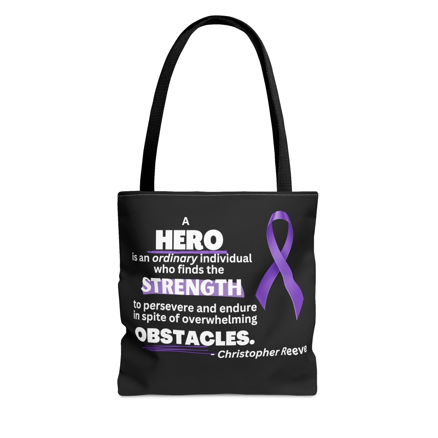 Epilepsy Hero Tote Bag - Bags - Epileptic Al’s Shop