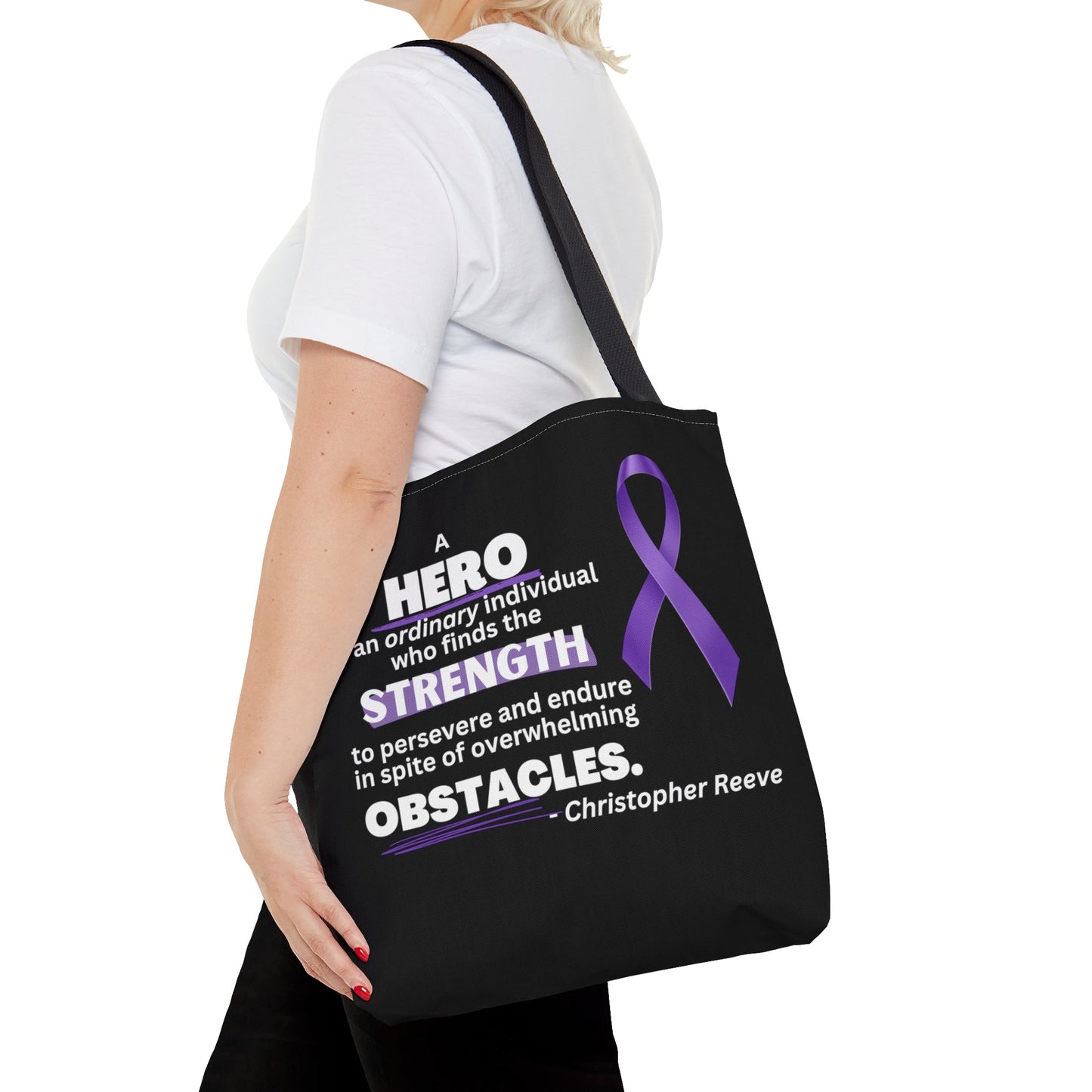 Epilepsy Hero Tote Bag - Bags - Epileptic Al’s Shop